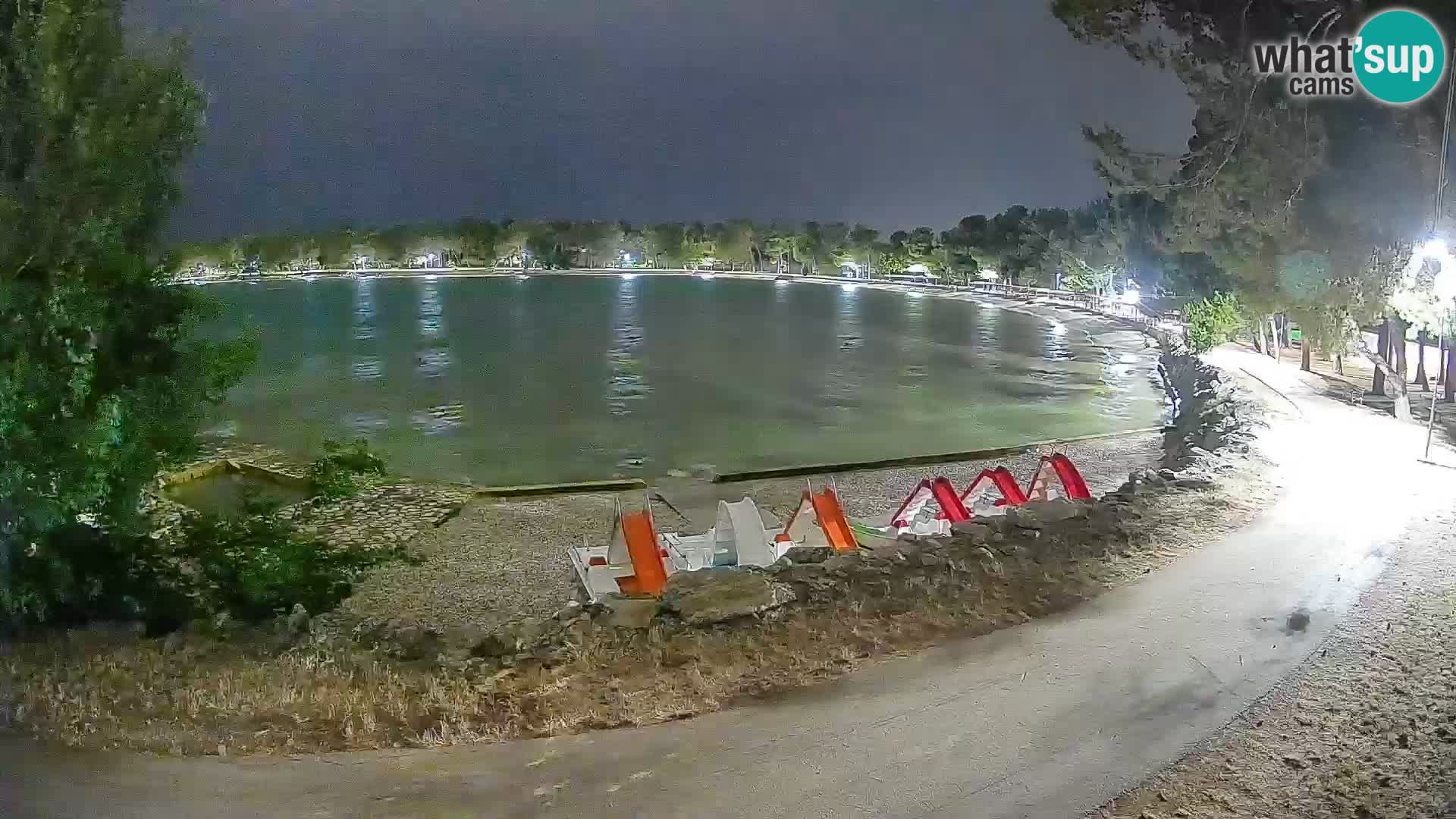 Novigrad – Strand Karpinjan webcam
