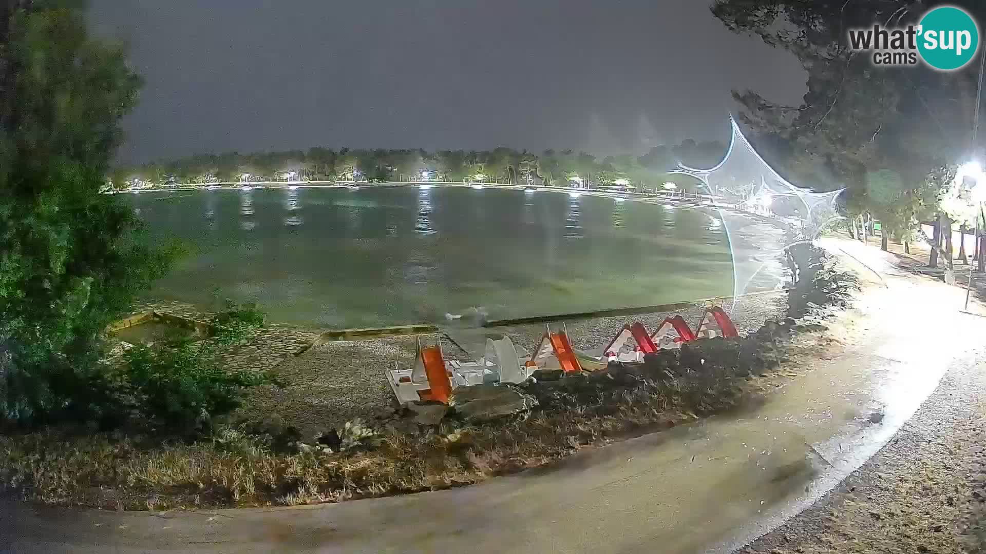 Novigrad live cam – Karpinjan beach