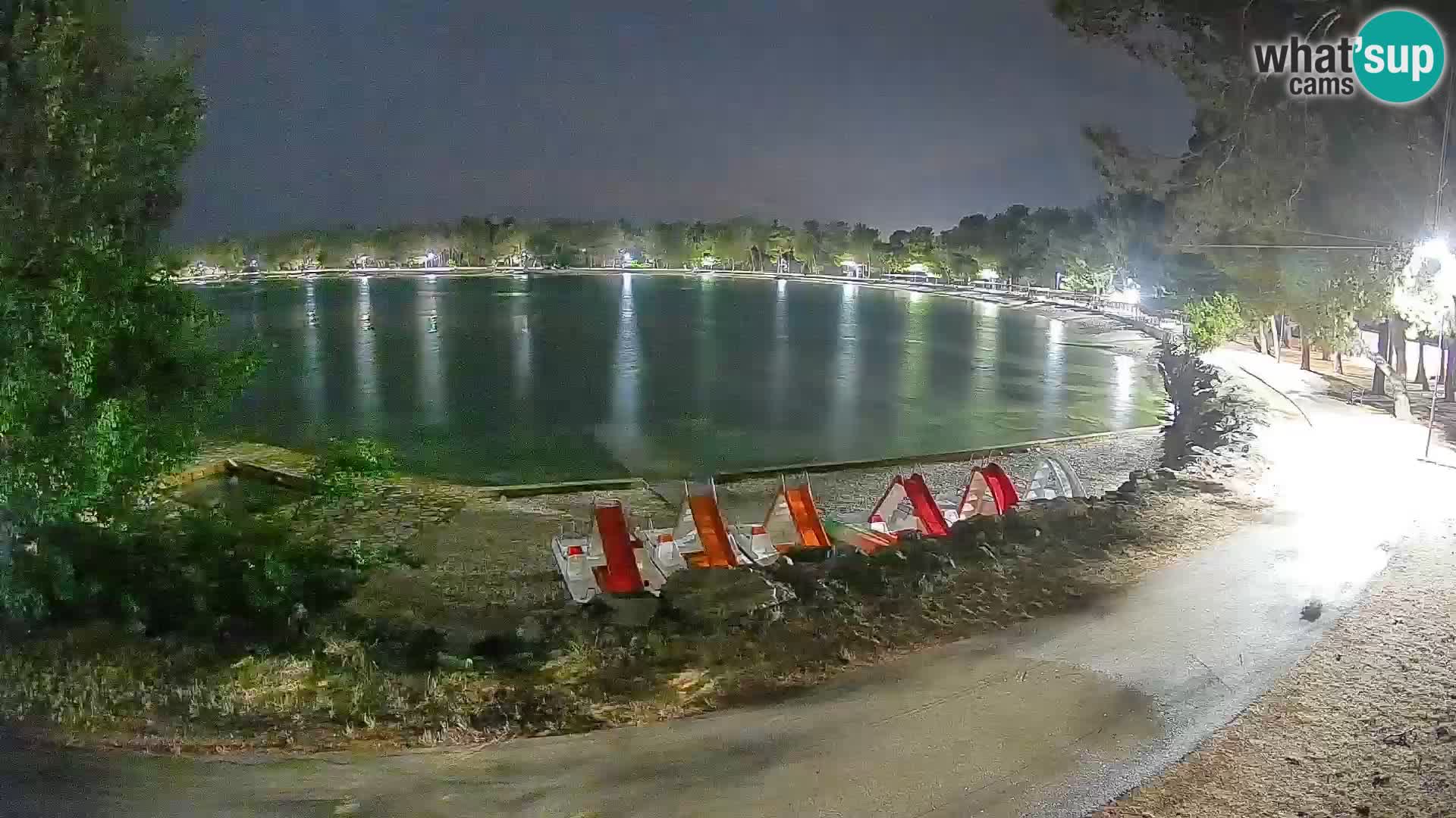 Novigrad live cam – Karpinjan beach