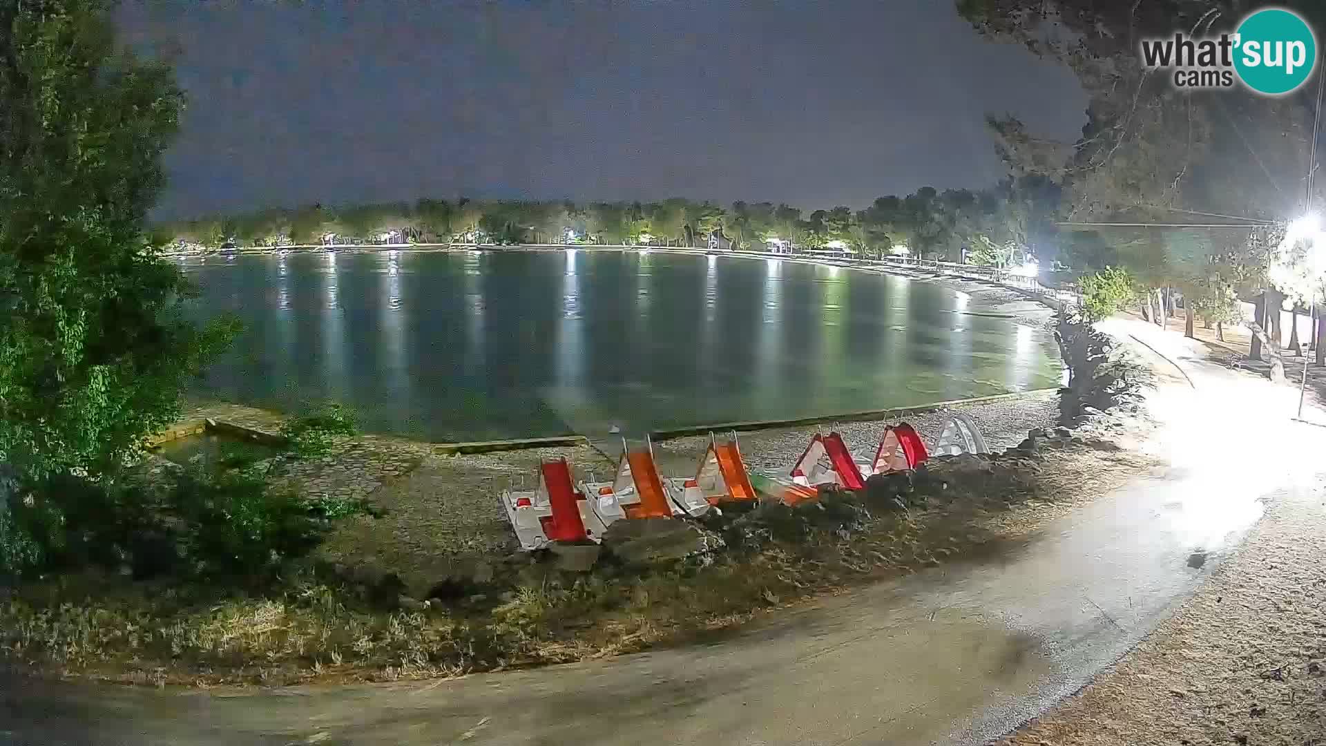 Novigrad – Strand Karpinjan webcam