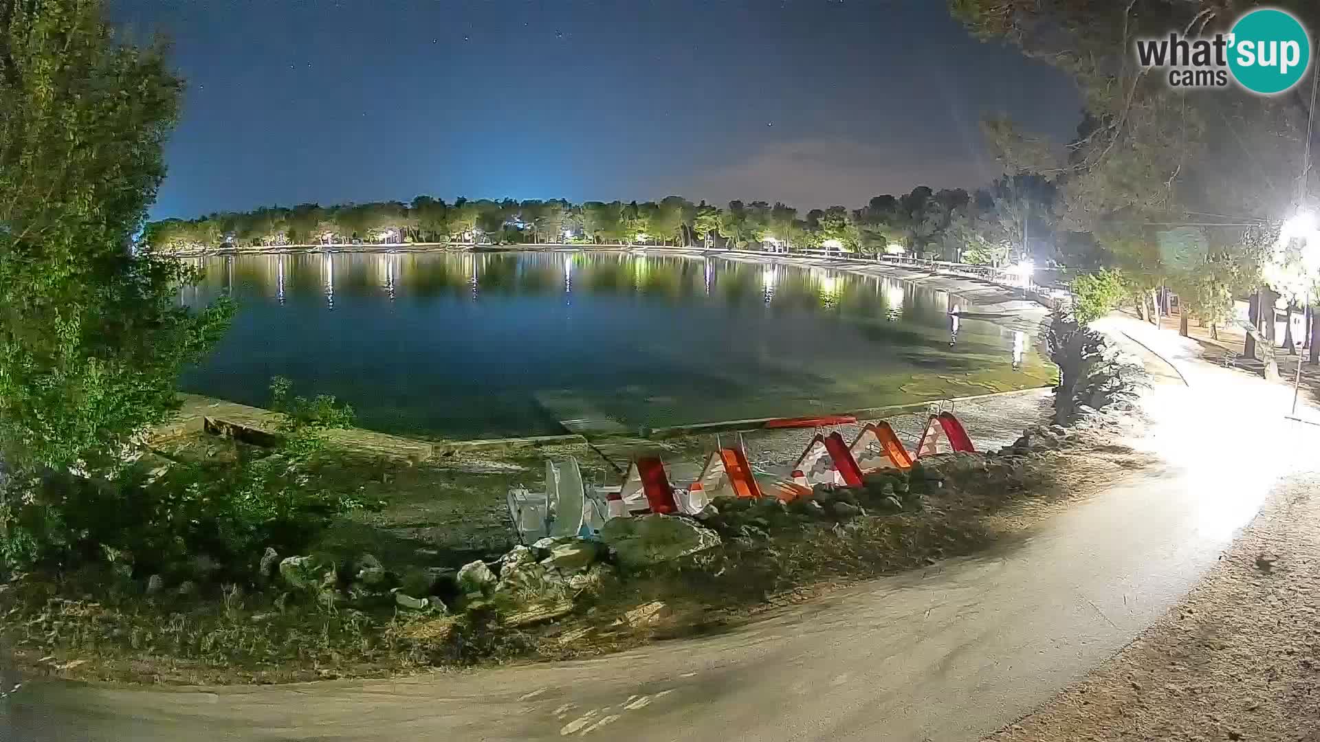Novigrad – Strand Karpinjan webcam