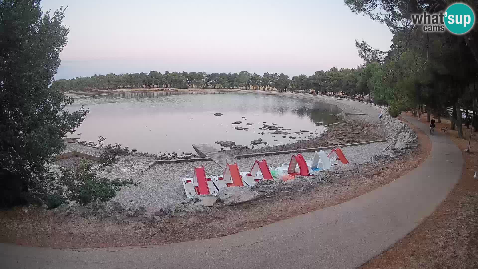 Novigrad – Strand Karpinjan webcam