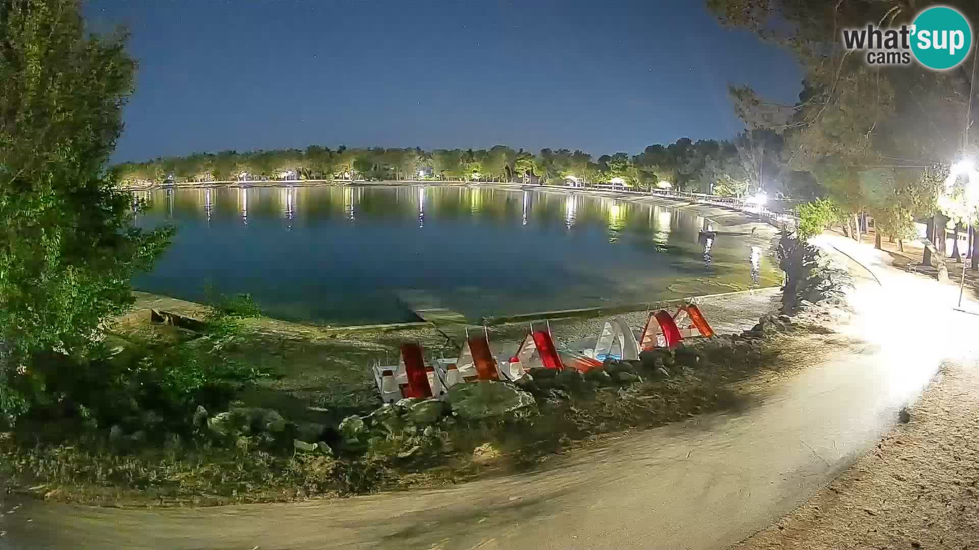 Novigrad – Strand Karpinjan webcam