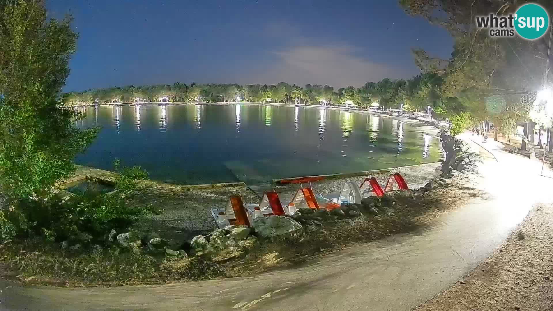 Novigrad live cam – Karpinjan beach