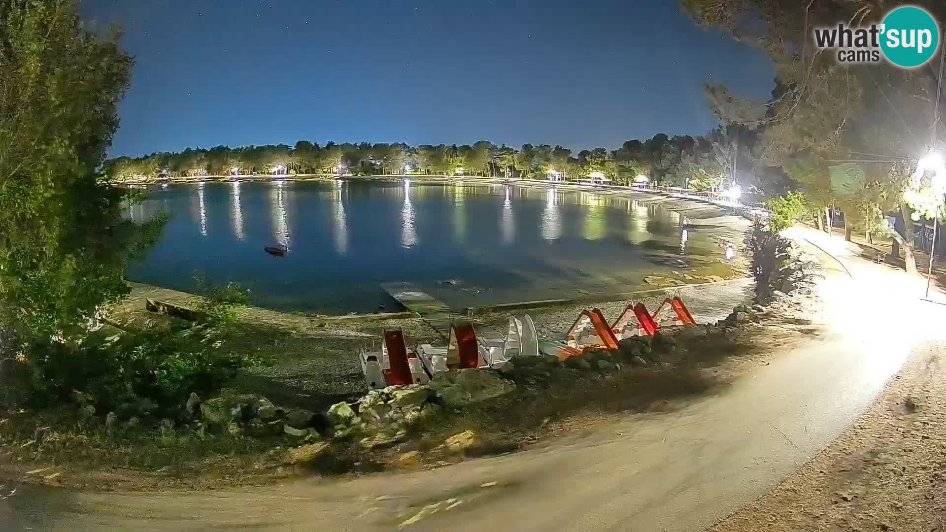 Novigrad – Strand Karpinjan webcam