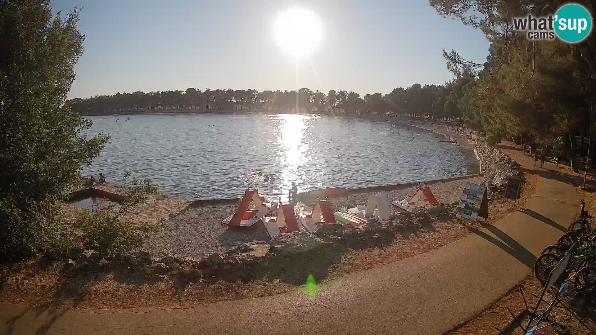 Novigrad – Strand Karpinjan webcam