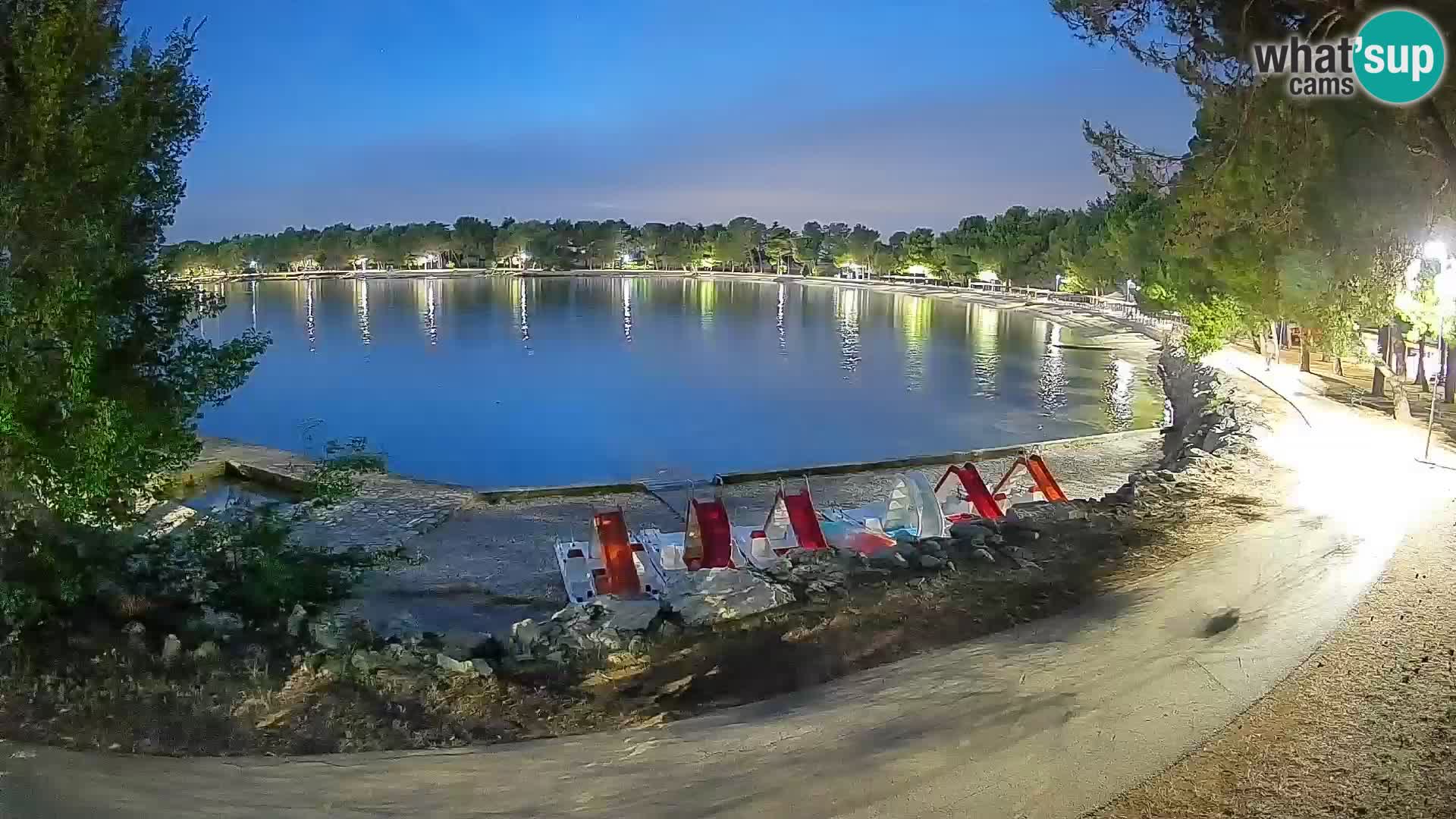 Novigrad live cam – Karpinjan beach
