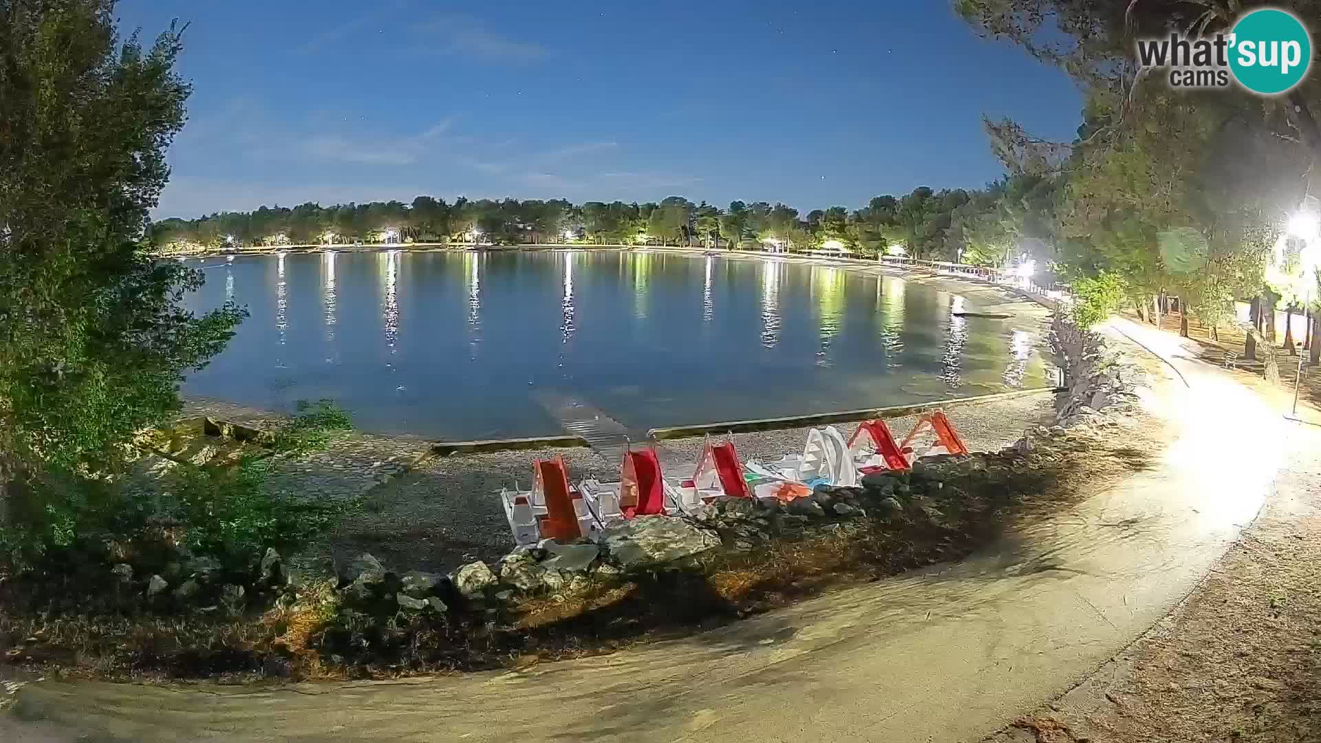 Novigrad live cam – Karpinjan beach
