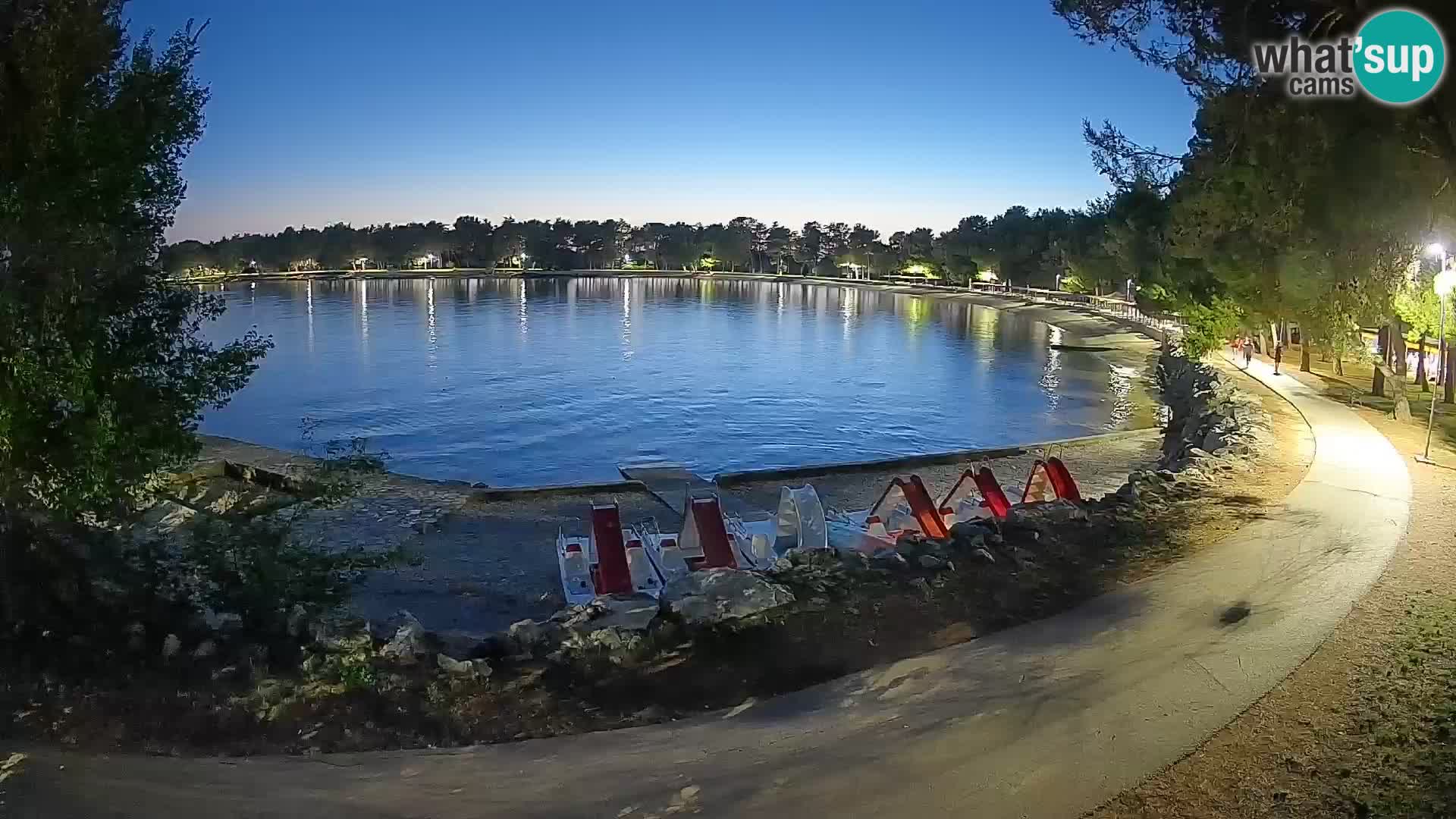 Novigrad – Strand Karpinjan webcam