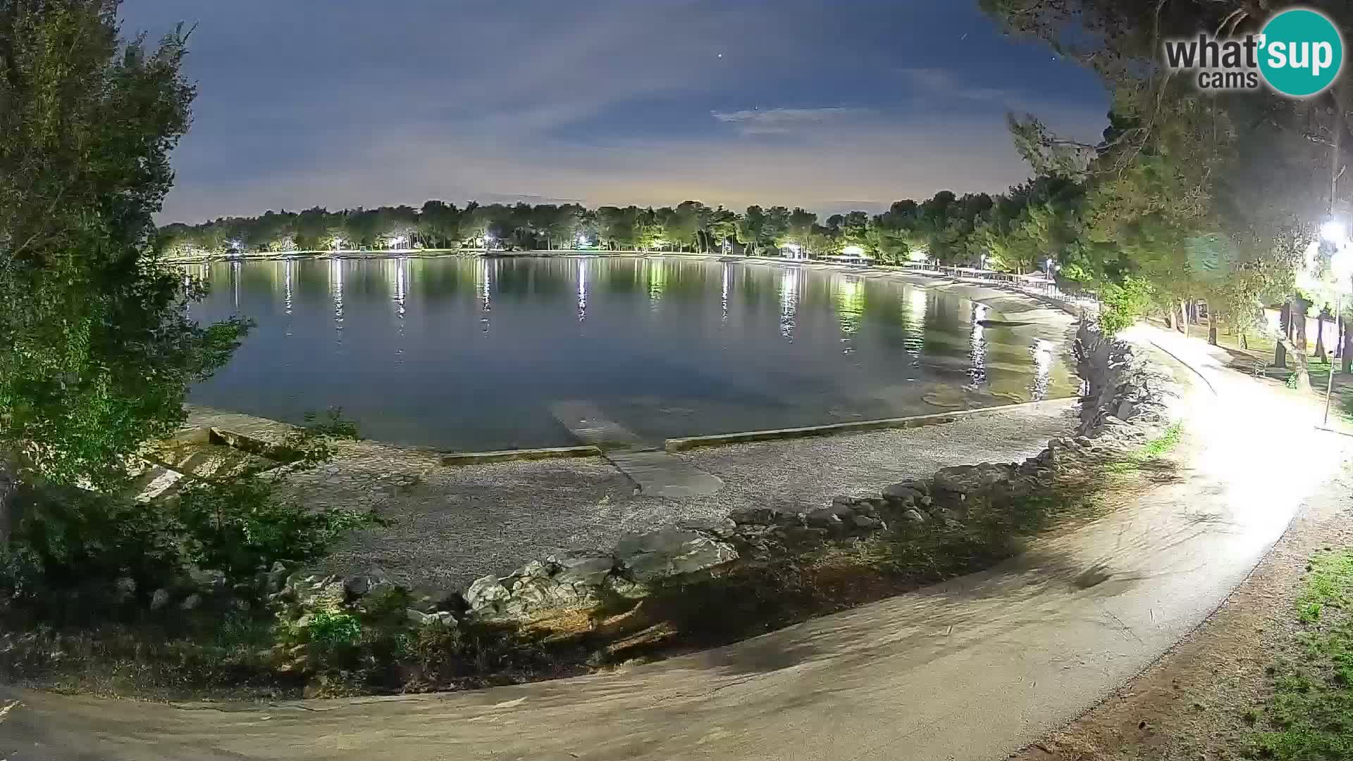 Novigrad live cam – Karpinjan beach
