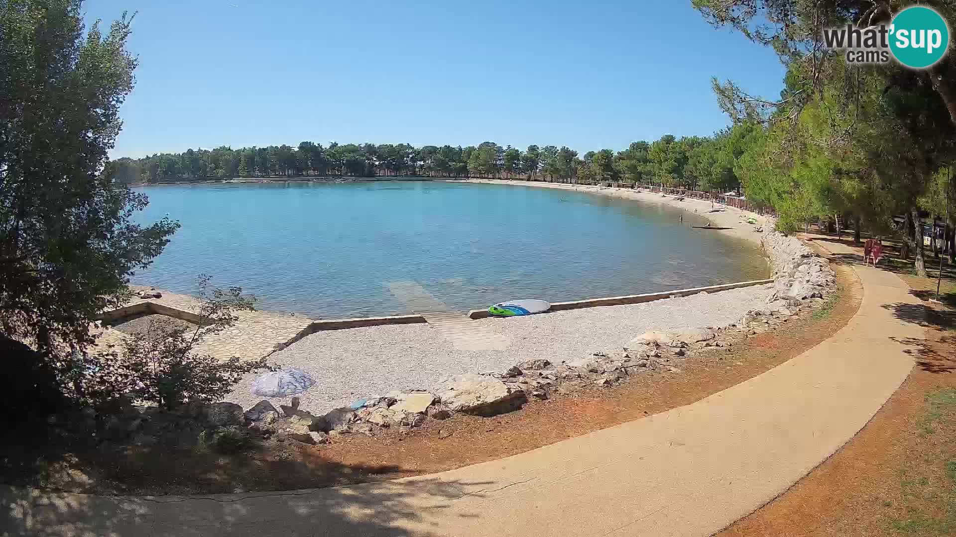 Novigrad – Strand Karpinjan webcam