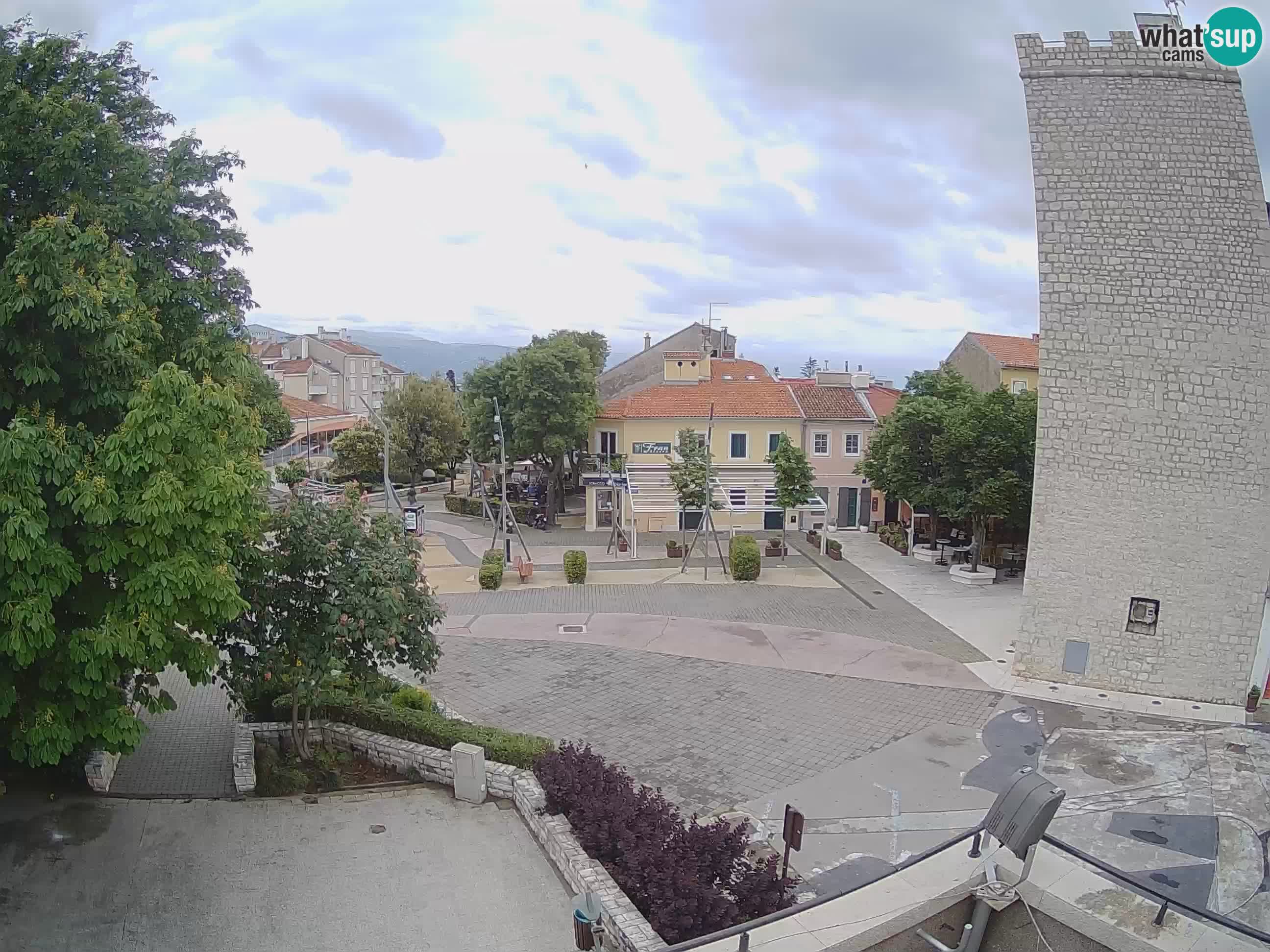 Webcam – Novi Vinodolski – Hauptstraße Hrvatskih Branitelja