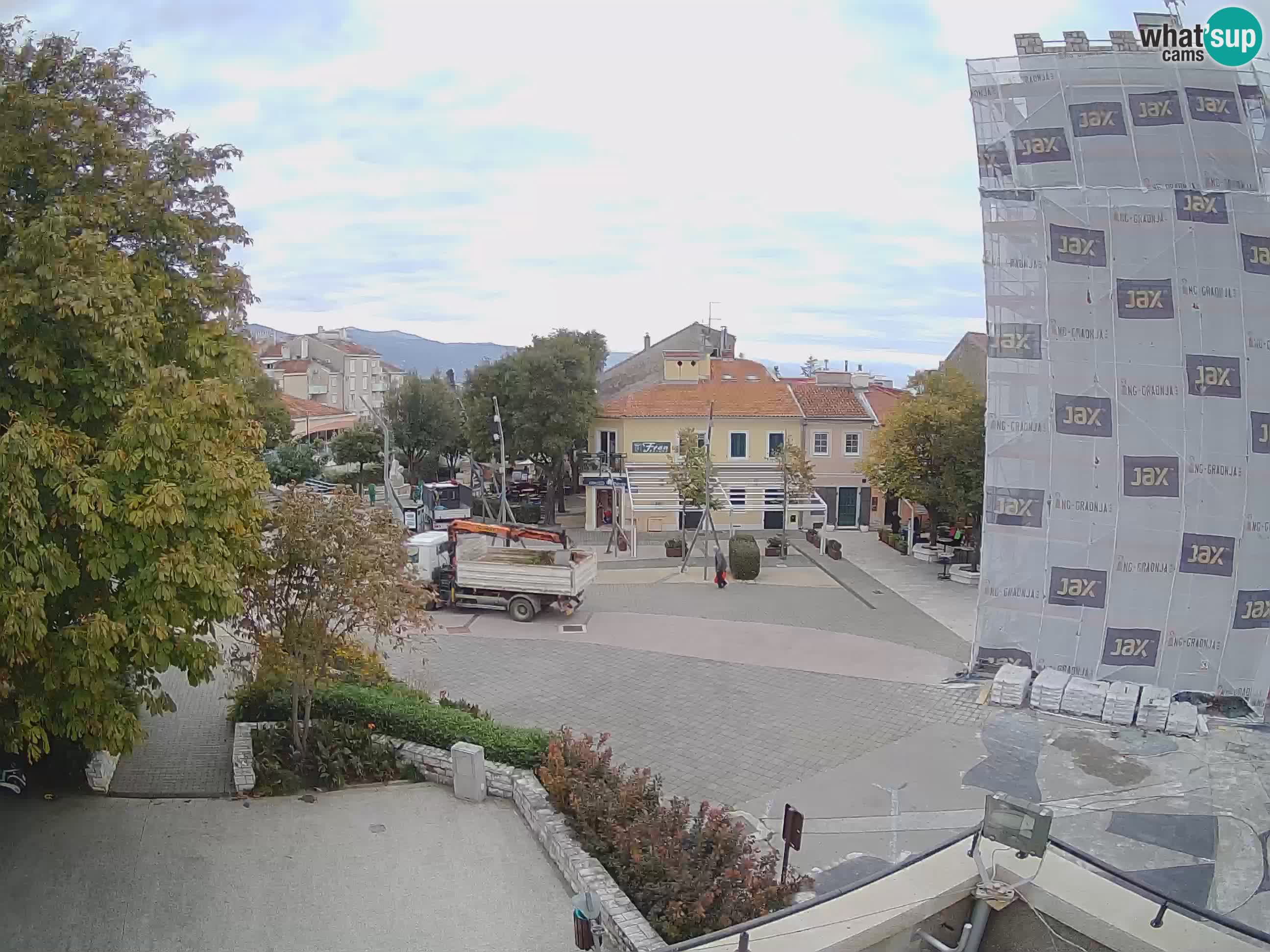 Webcam – Novi Vinodolski – Hauptstraße Hrvatskih Branitelja