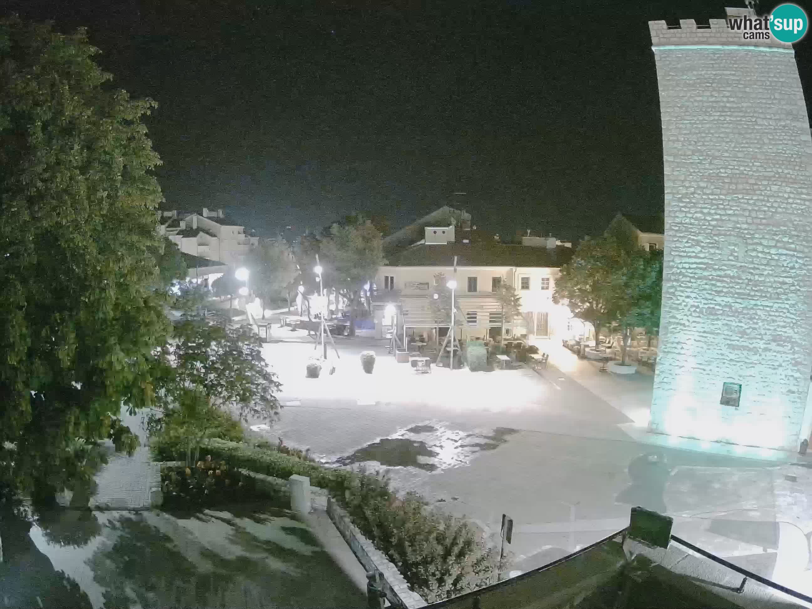 Webcam – Novi Vinodolski – Hauptstraße Hrvatskih Branitelja