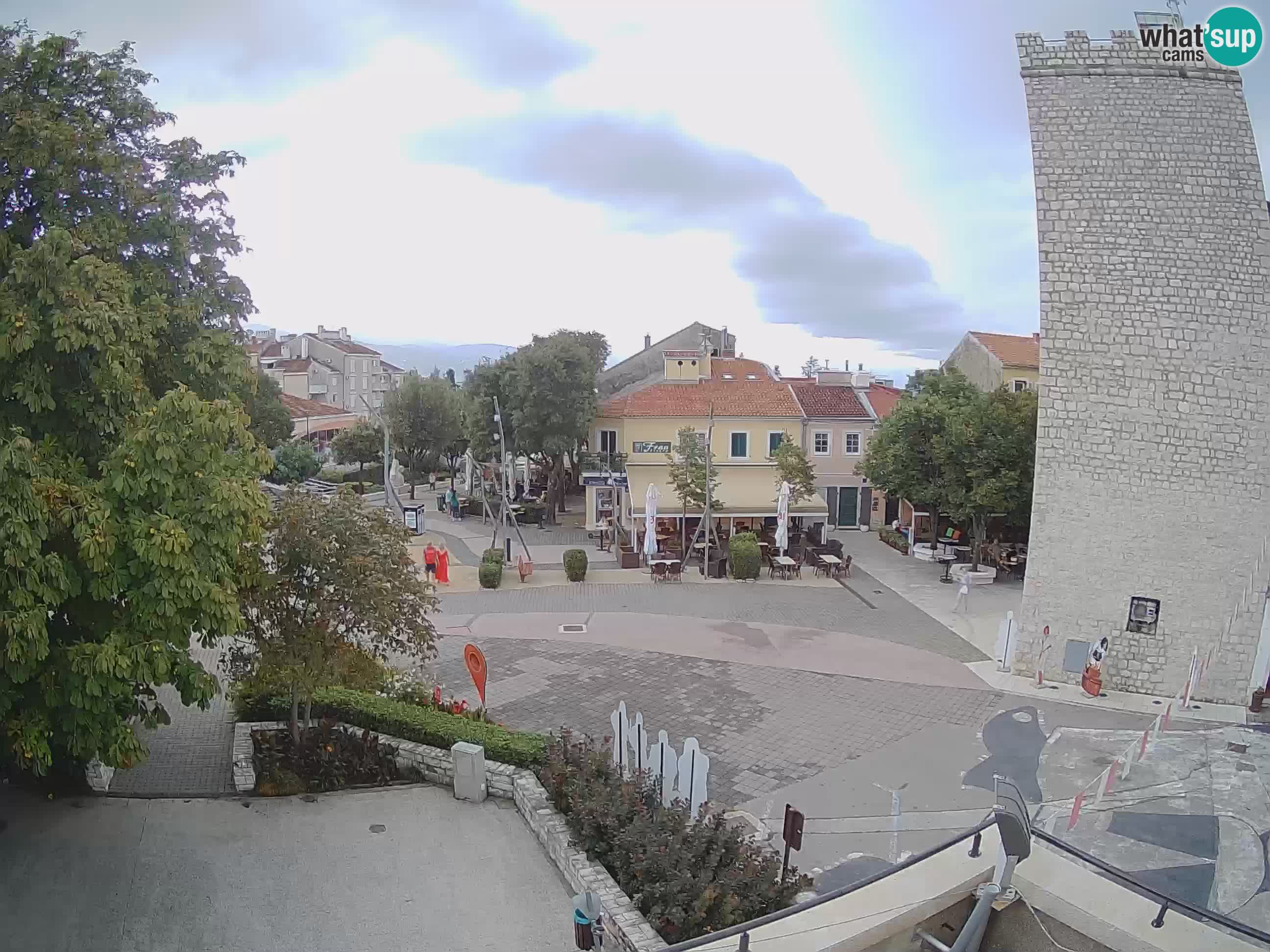 Webcam – Novi Vinodolski – Hauptstraße Hrvatskih Branitelja