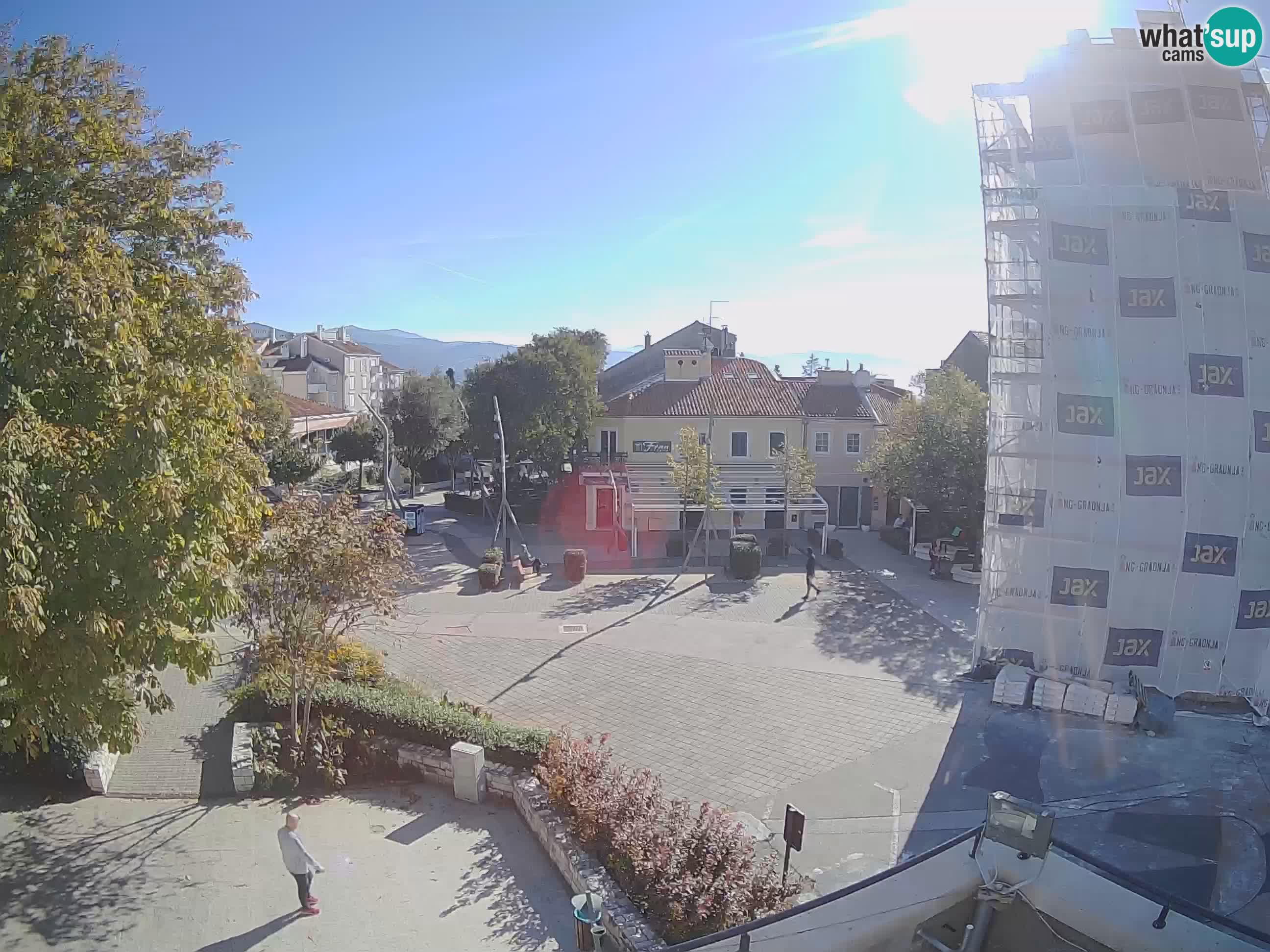 Webcam – Novi Vinodolski – Hauptstraße Hrvatskih Branitelja