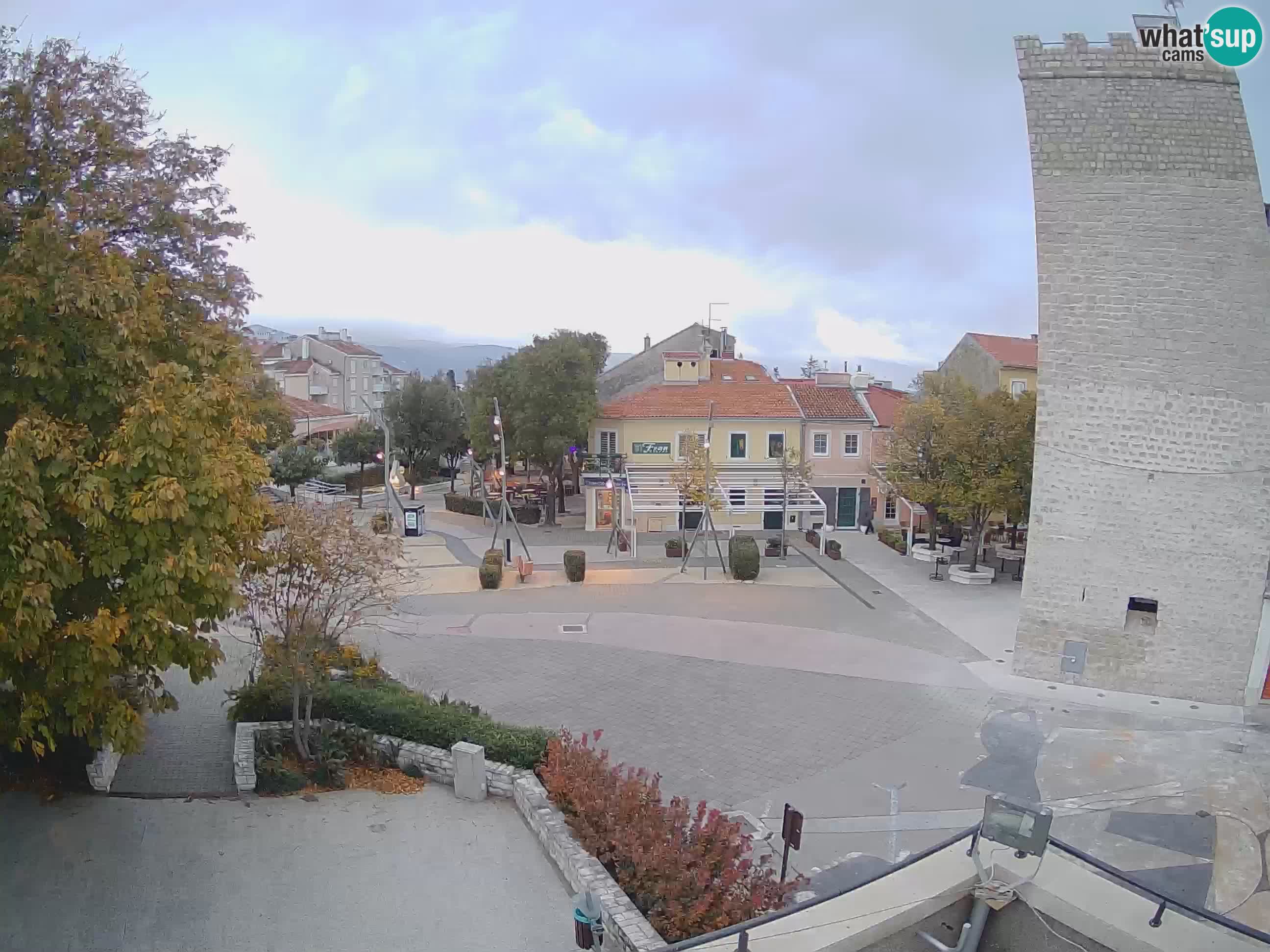 Webcam – Novi Vinodolski – Hauptstraße Hrvatskih Branitelja