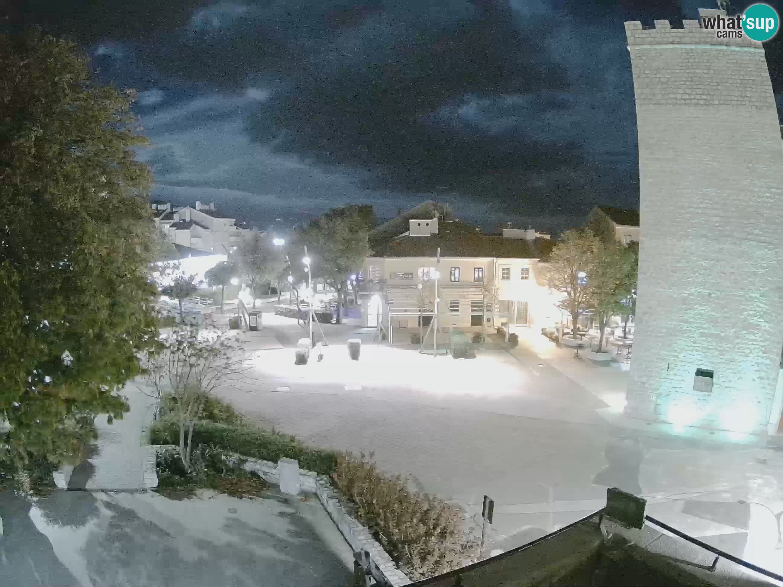 Webcam – Novi Vinodolski – Hauptstraße Hrvatskih Branitelja