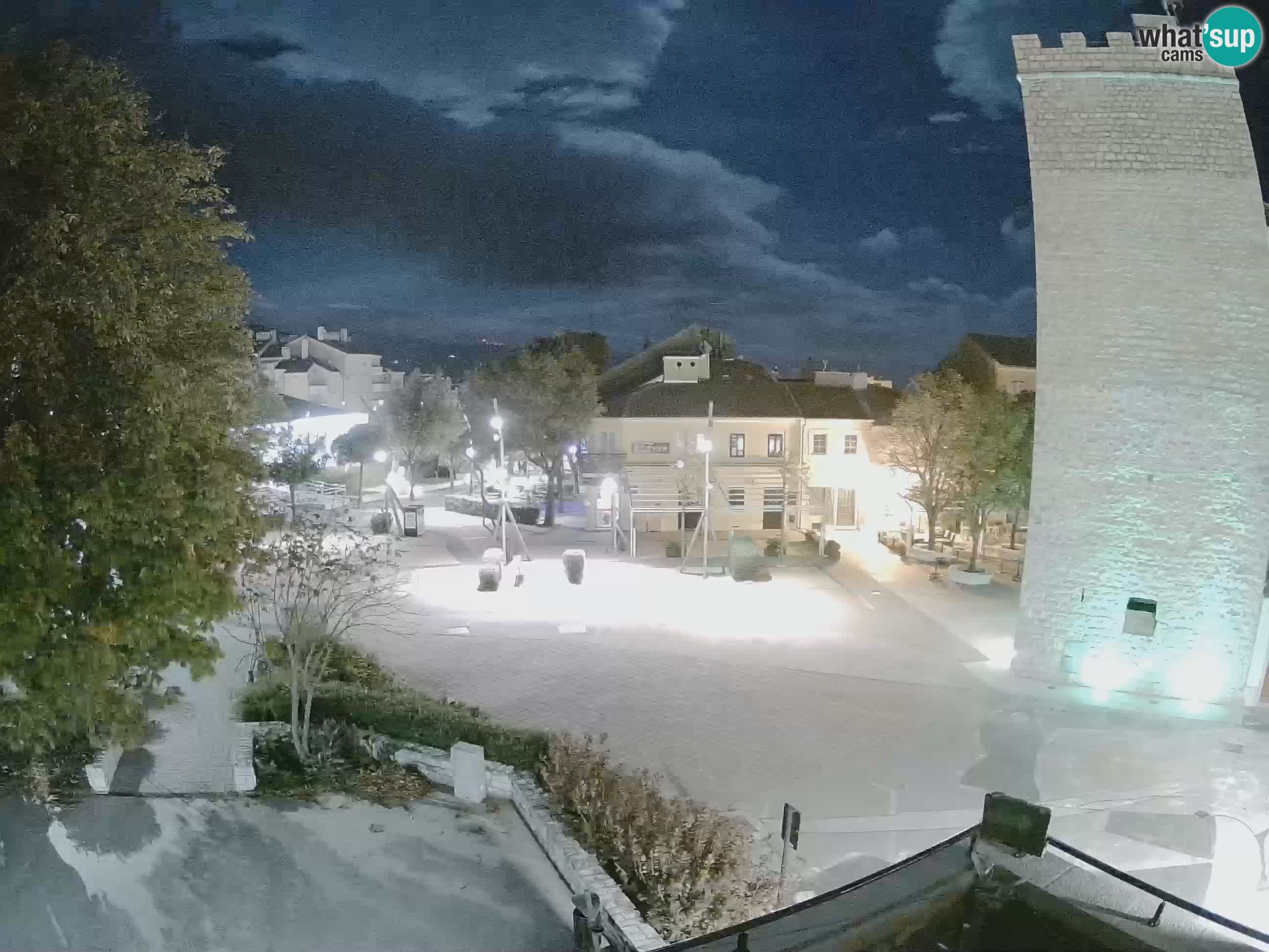 Webcam – Novi Vinodolski – Hauptstraße Hrvatskih Branitelja