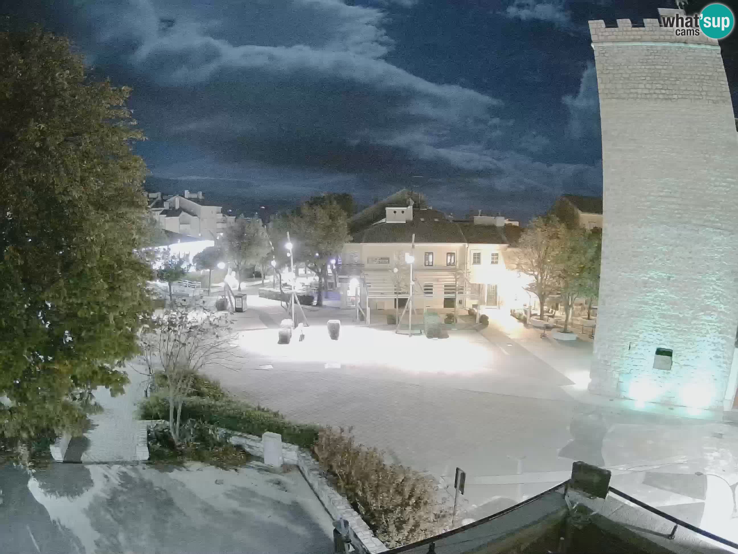 Webcam – Novi Vinodolski – Hauptstraße Hrvatskih Branitelja