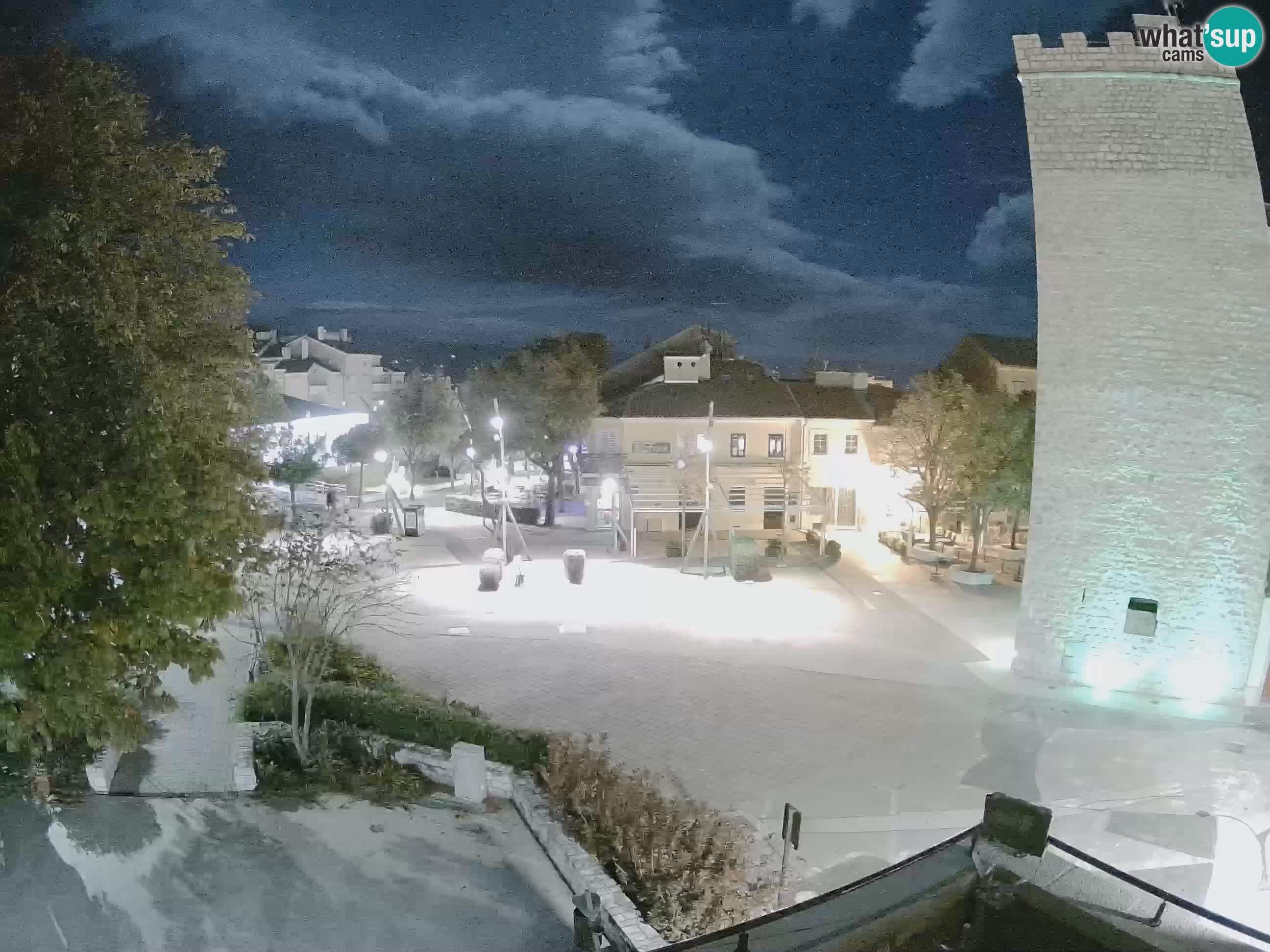 Webcam – Novi Vinodolski – Hauptstraße Hrvatskih Branitelja