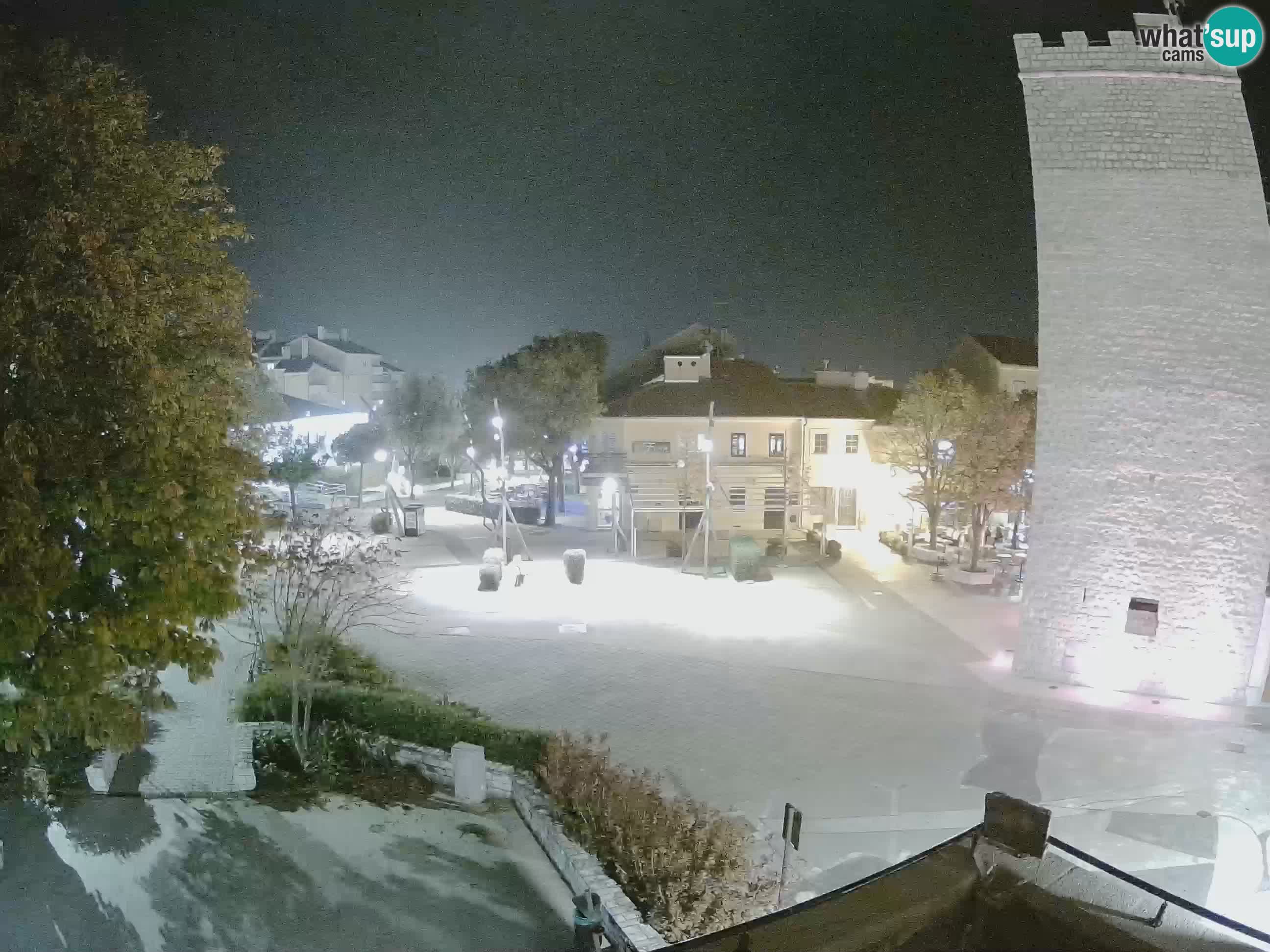 Webcam – Novi Vinodolski – Hauptstraße Hrvatskih Branitelja