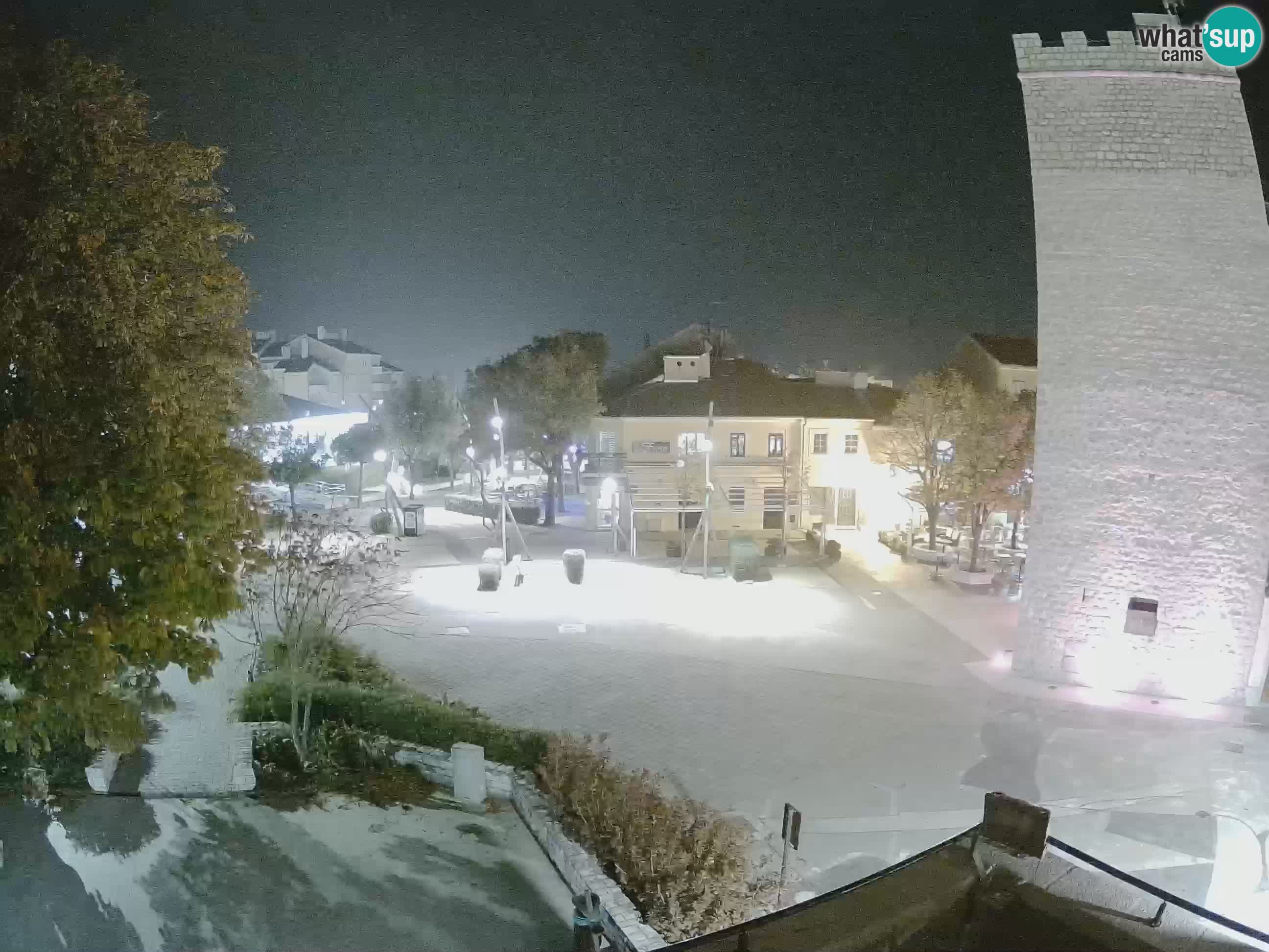 Webcam – Novi Vinodolski – Hauptstraße Hrvatskih Branitelja