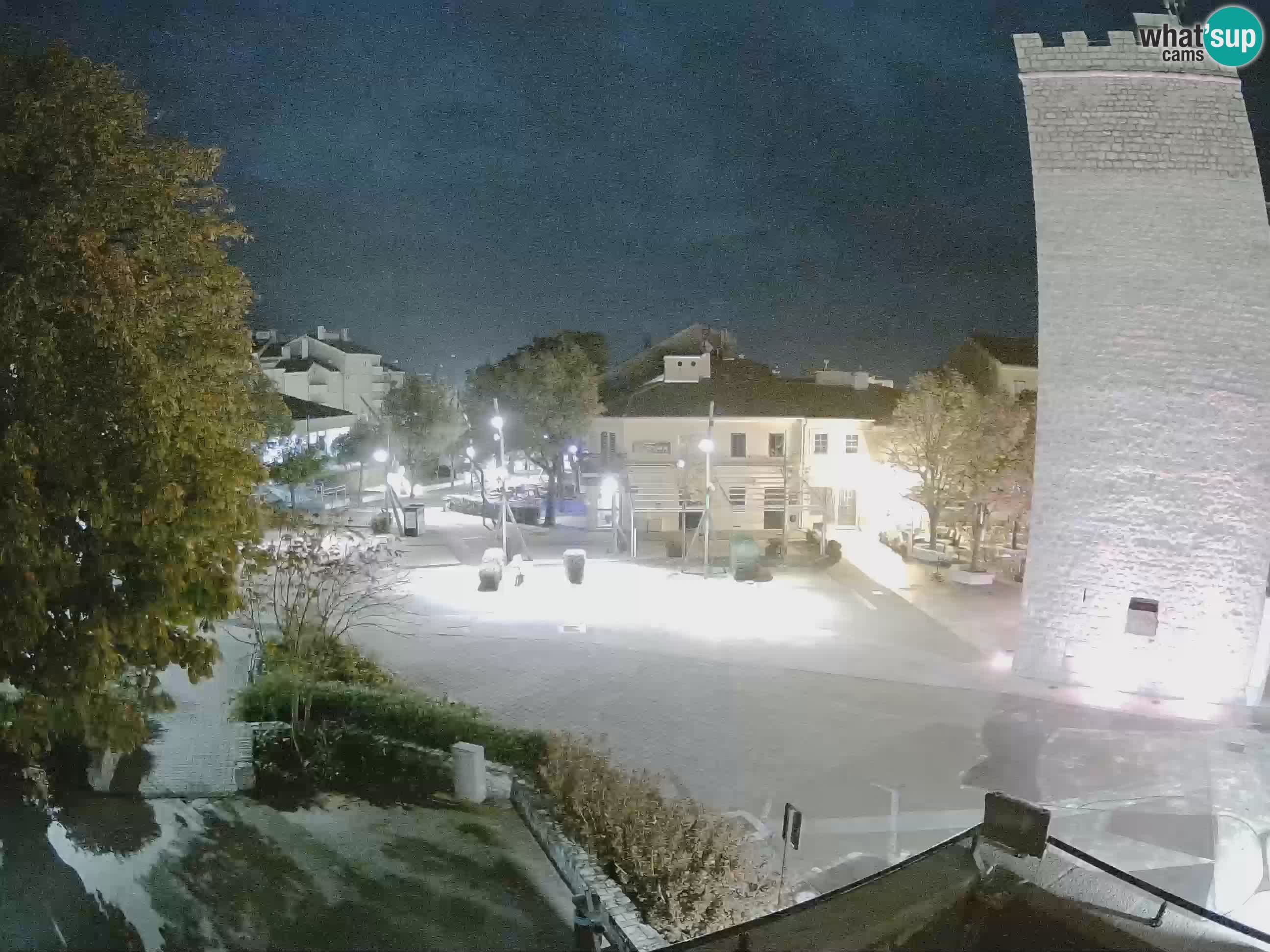 Webcam – Novi Vinodolski – Hauptstraße Hrvatskih Branitelja