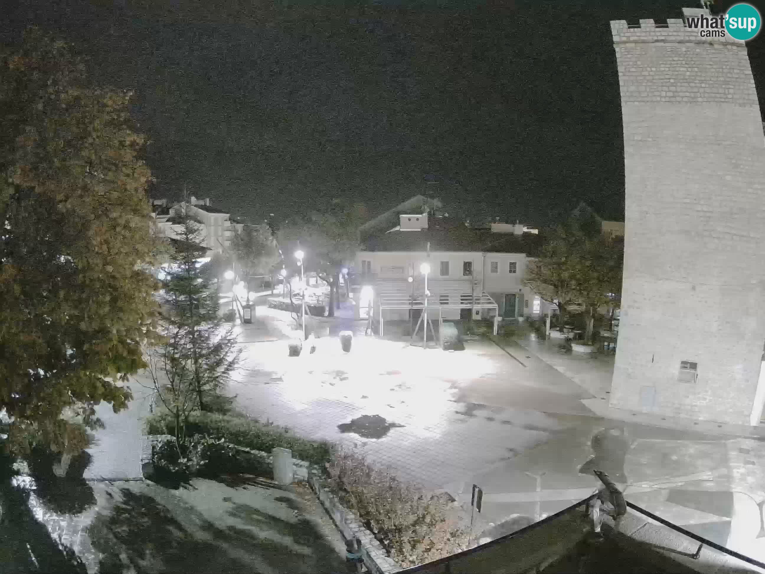 Webcam – Novi Vinodolski – Hauptstraße Hrvatskih Branitelja