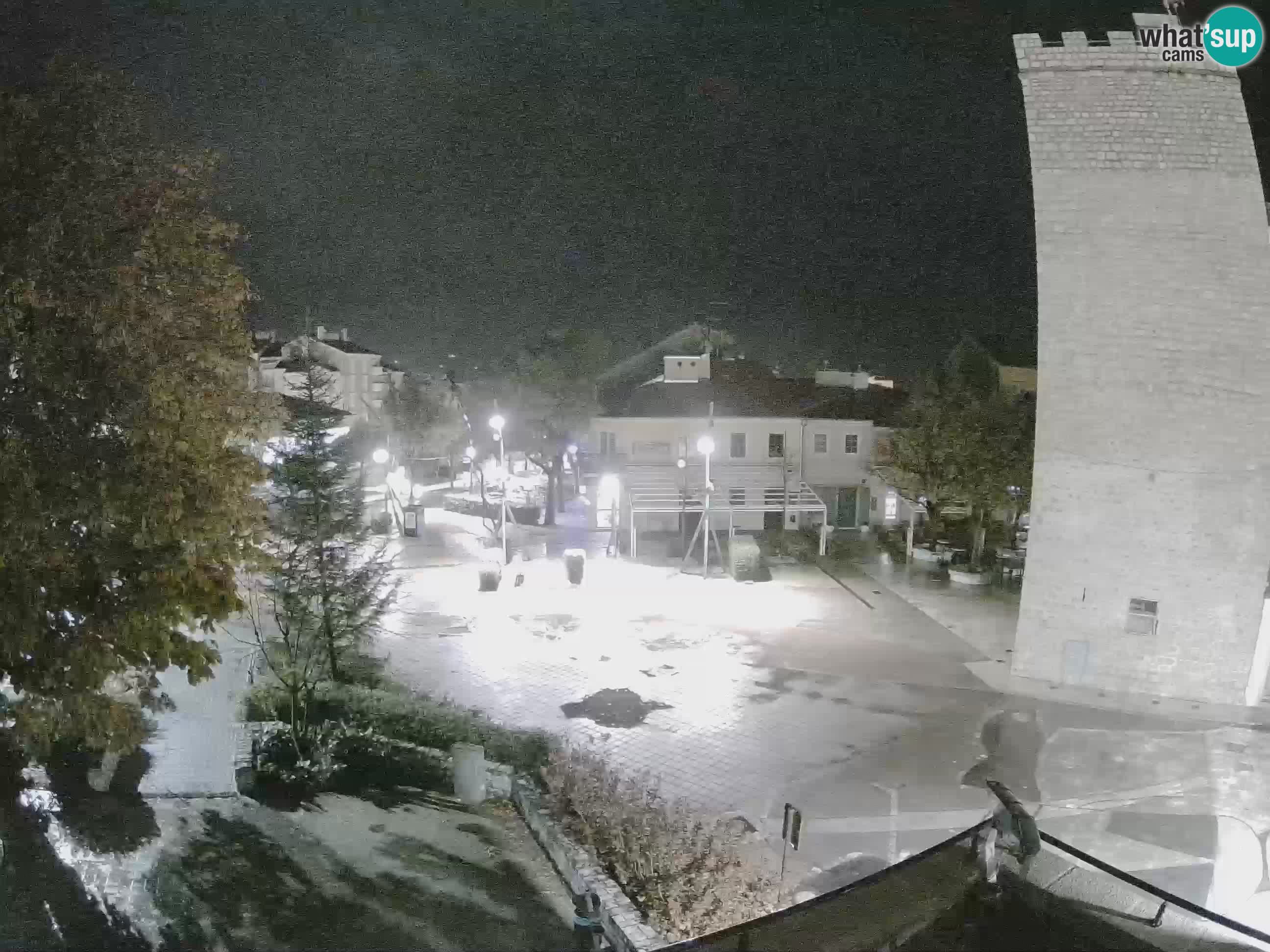 Webcam – Novi Vinodolski – Hauptstraße Hrvatskih Branitelja