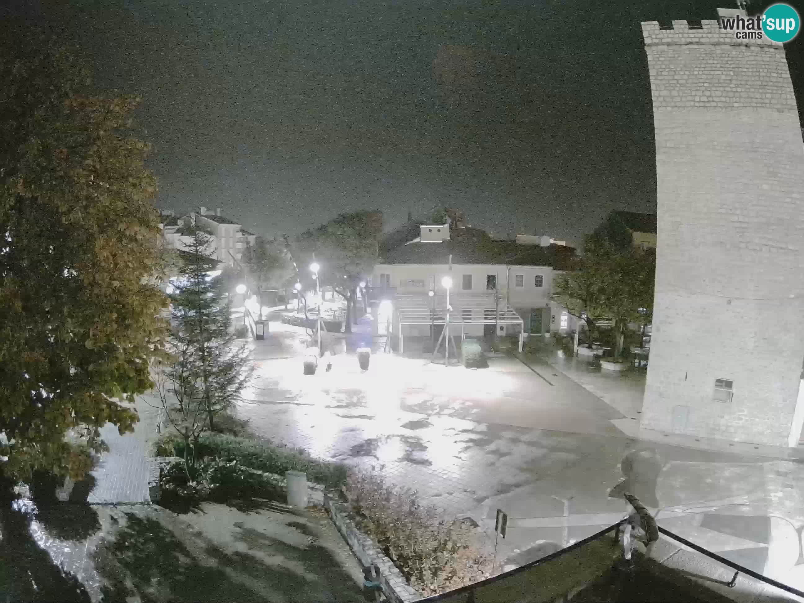 Webcam – Novi Vinodolski – Hauptstraße Hrvatskih Branitelja