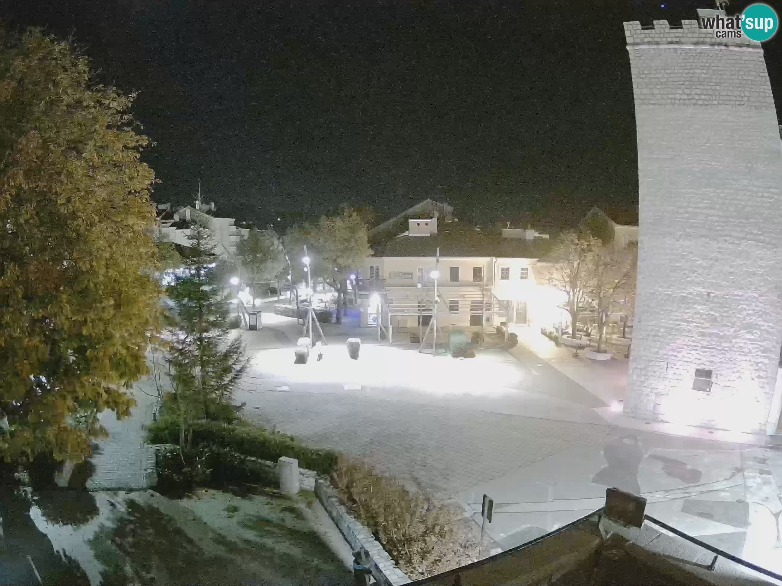 Webcam – Novi Vinodolski – Hauptstraße Hrvatskih Branitelja