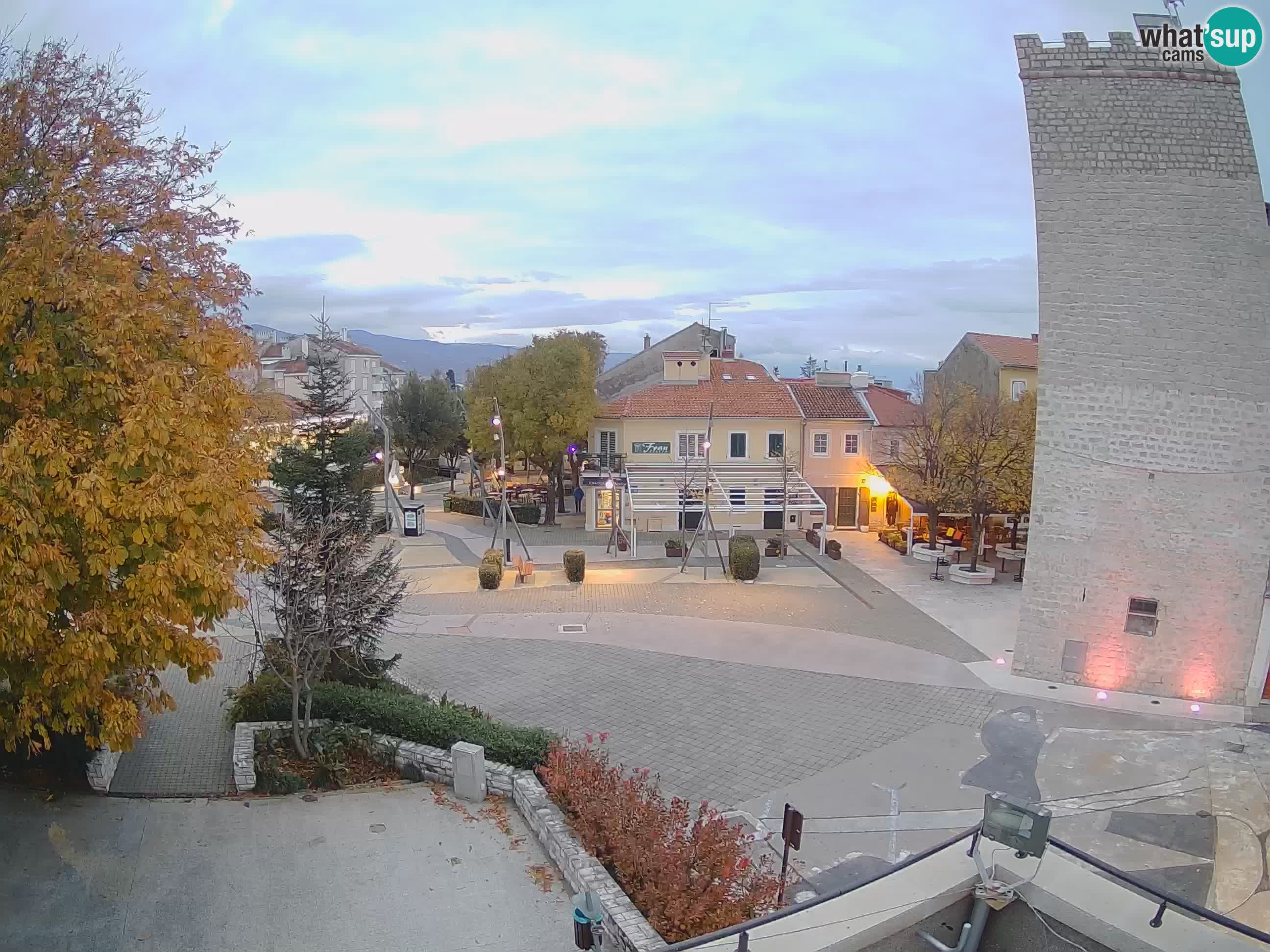 Webcam – Novi Vinodolski – Hauptstraße Hrvatskih Branitelja