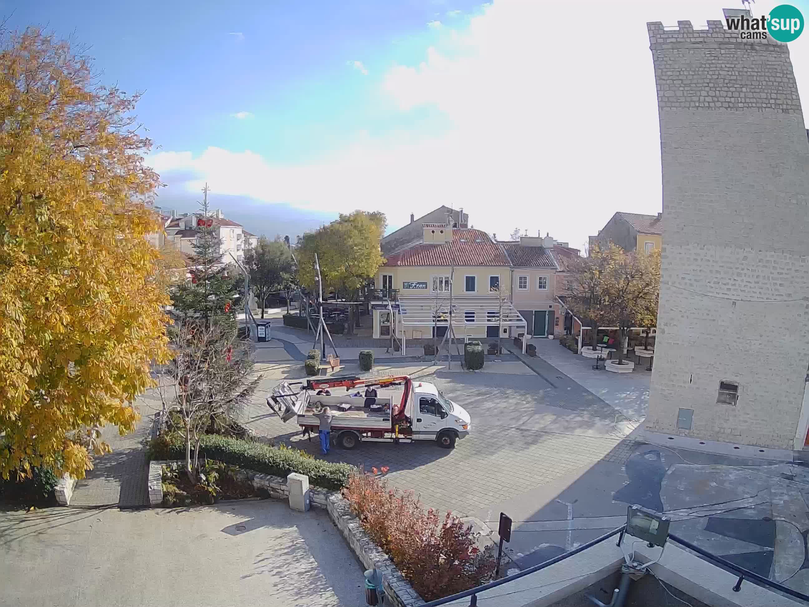 Webcam – Novi Vinodolski – Hauptstraße Hrvatskih Branitelja