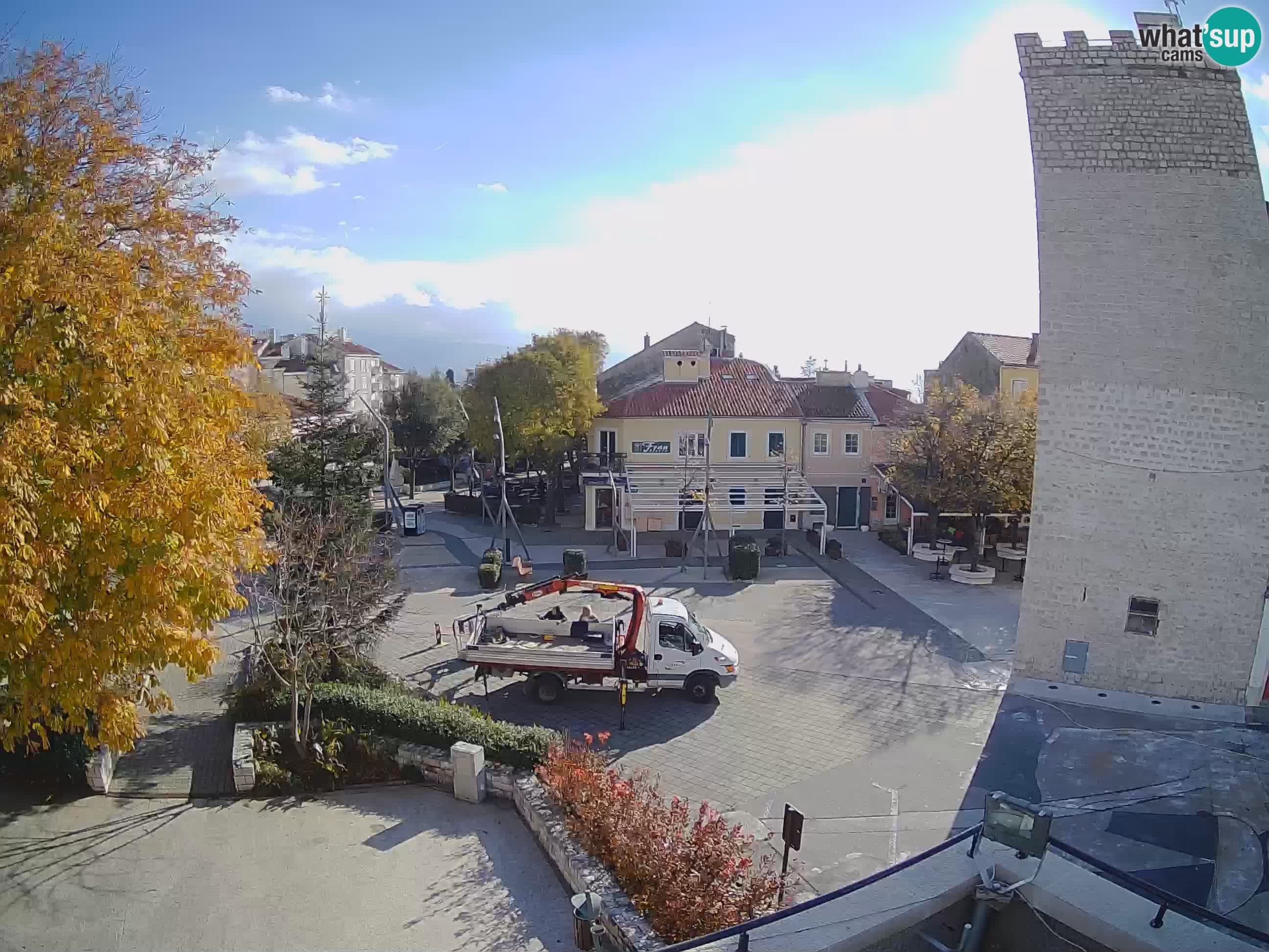 Webcam – Novi Vinodolski – Hauptstraße Hrvatskih Branitelja