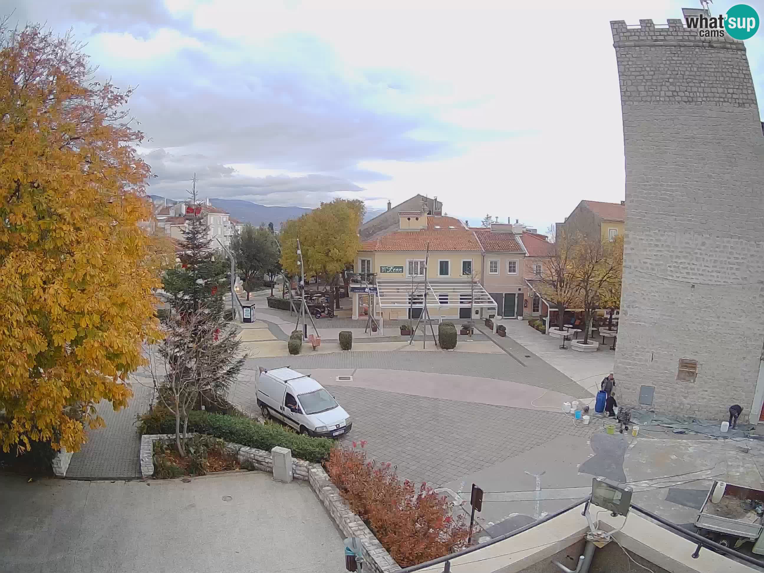 Webcam – Novi Vinodolski – Hauptstraße Hrvatskih Branitelja