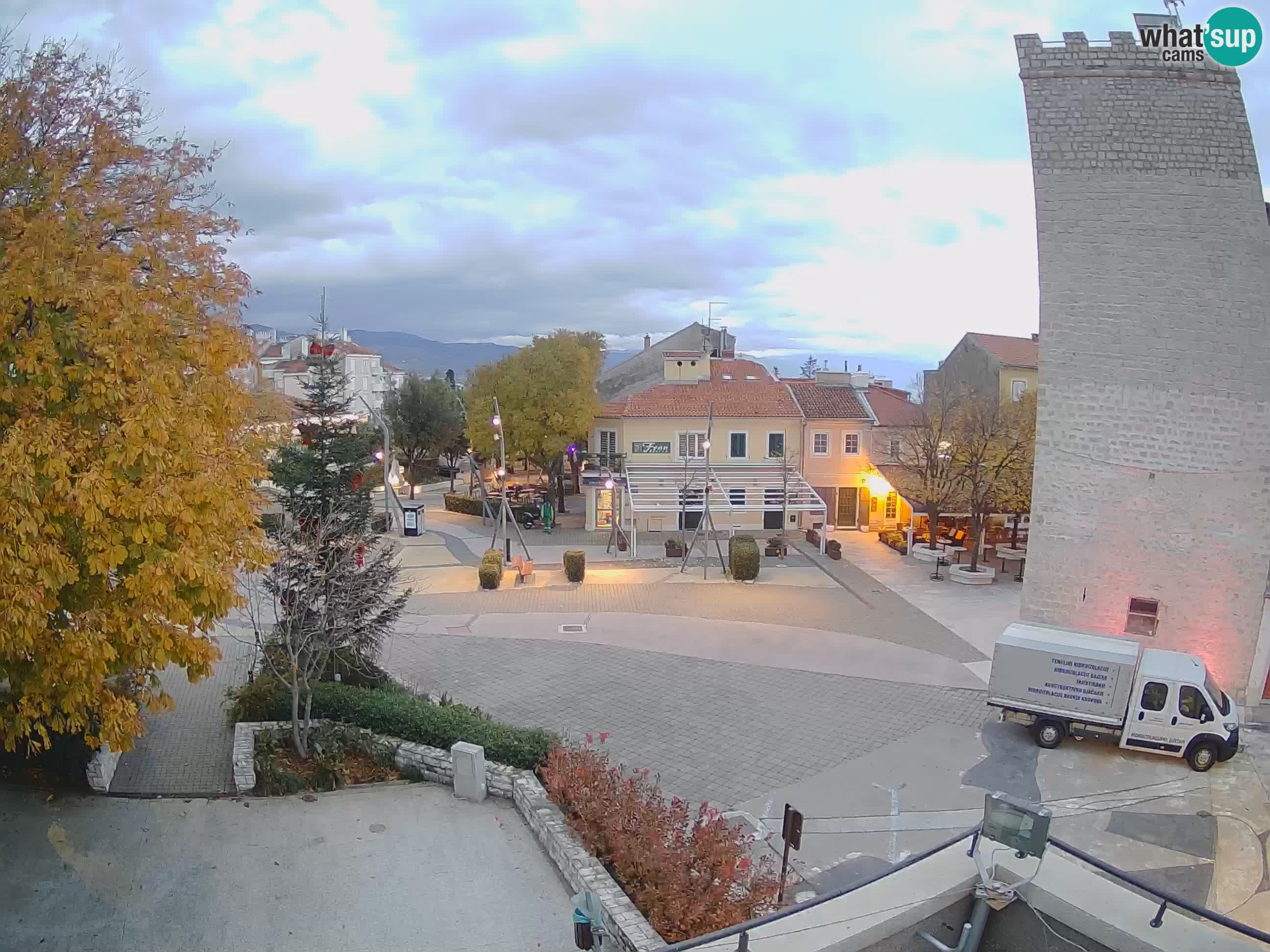 Webcam – Novi Vinodolski – Hauptstraße Hrvatskih Branitelja