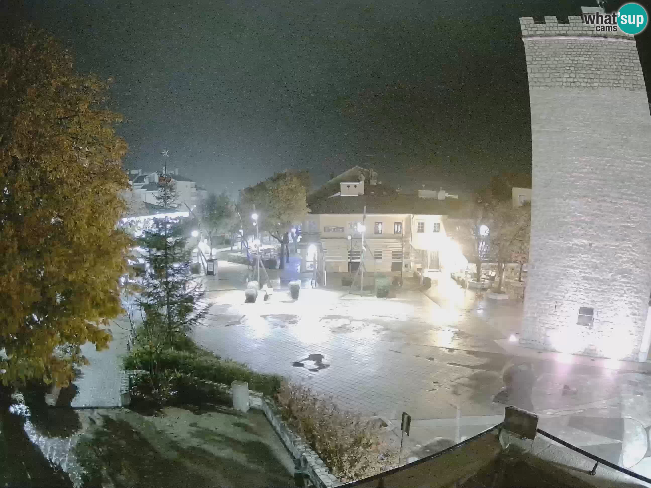 Webcam – Novi Vinodolski – Hauptstraße Hrvatskih Branitelja