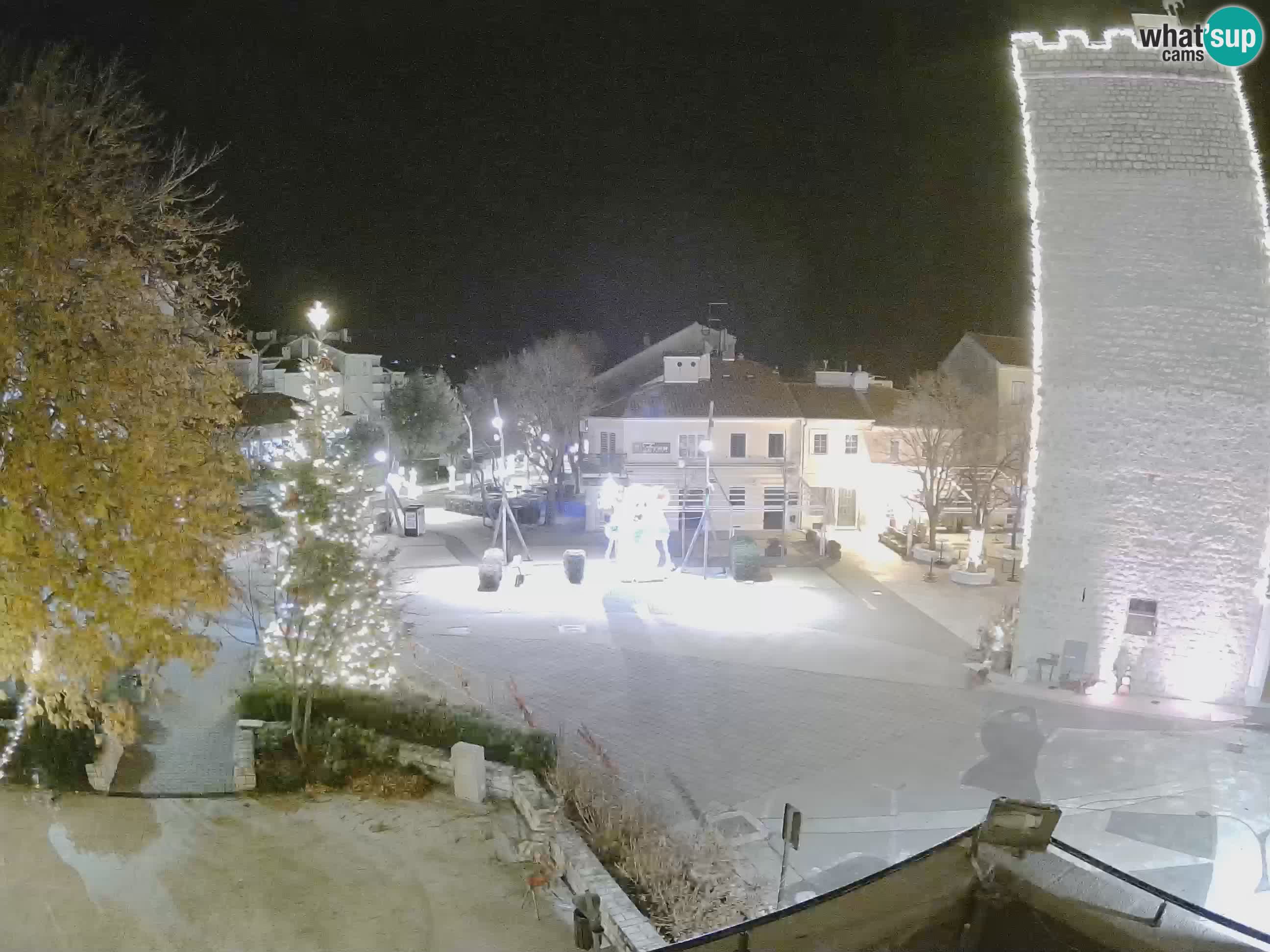 Webcam – Novi Vinodolski – Hauptstraße Hrvatskih Branitelja