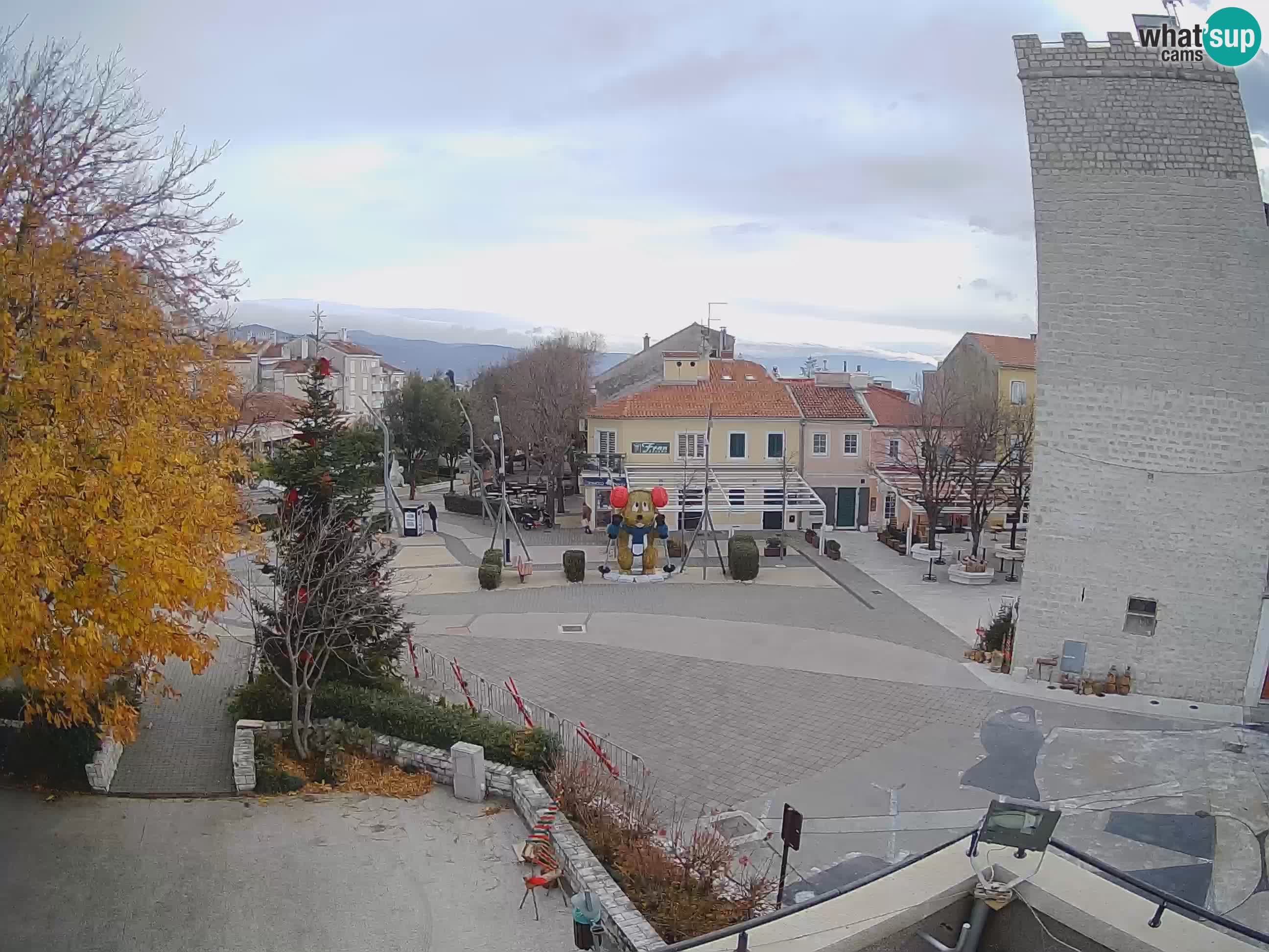 Webcam – Novi Vinodolski – Hauptstraße Hrvatskih Branitelja