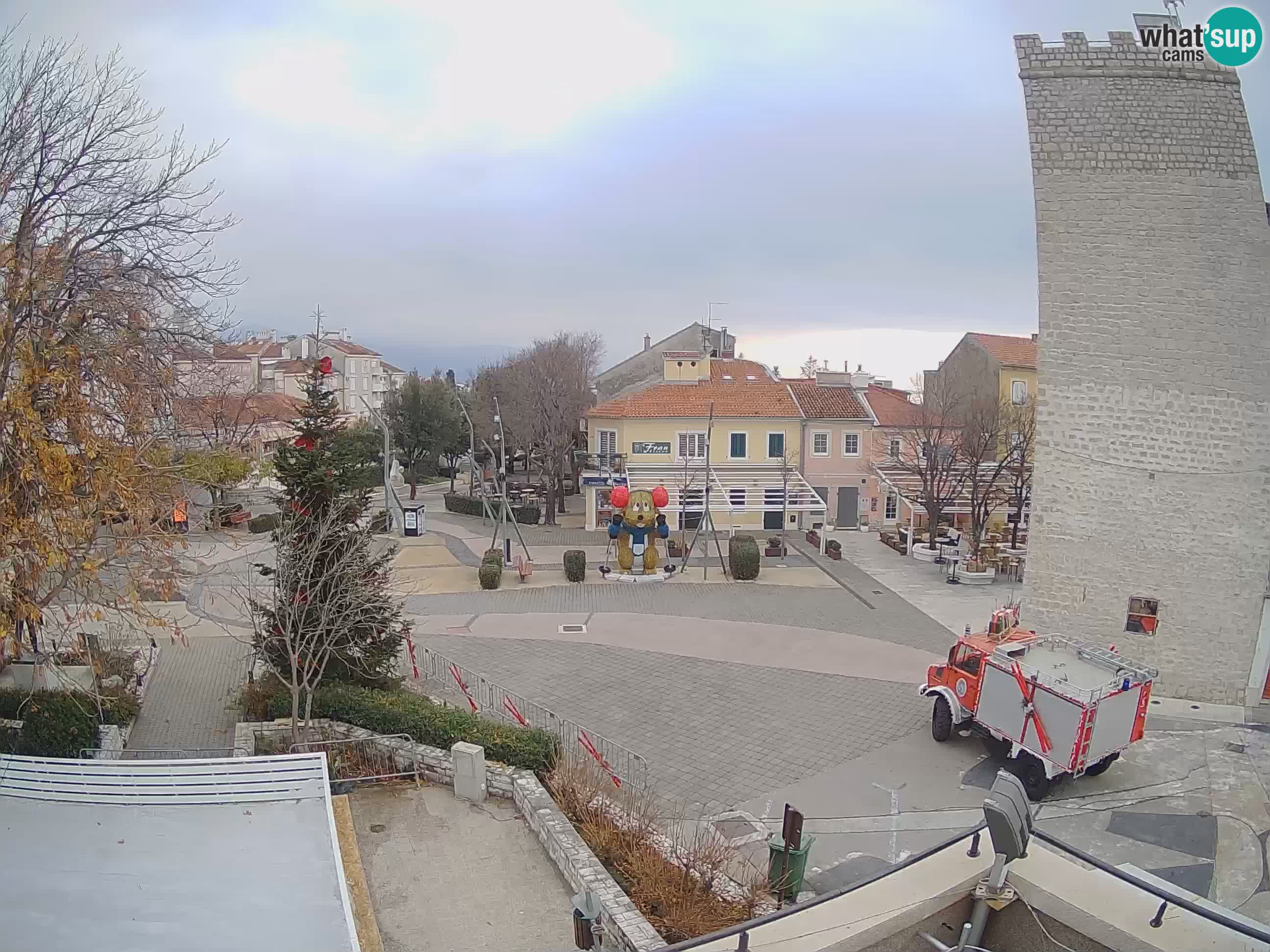 Webcam – Novi Vinodolski – Hauptstraße Hrvatskih Branitelja