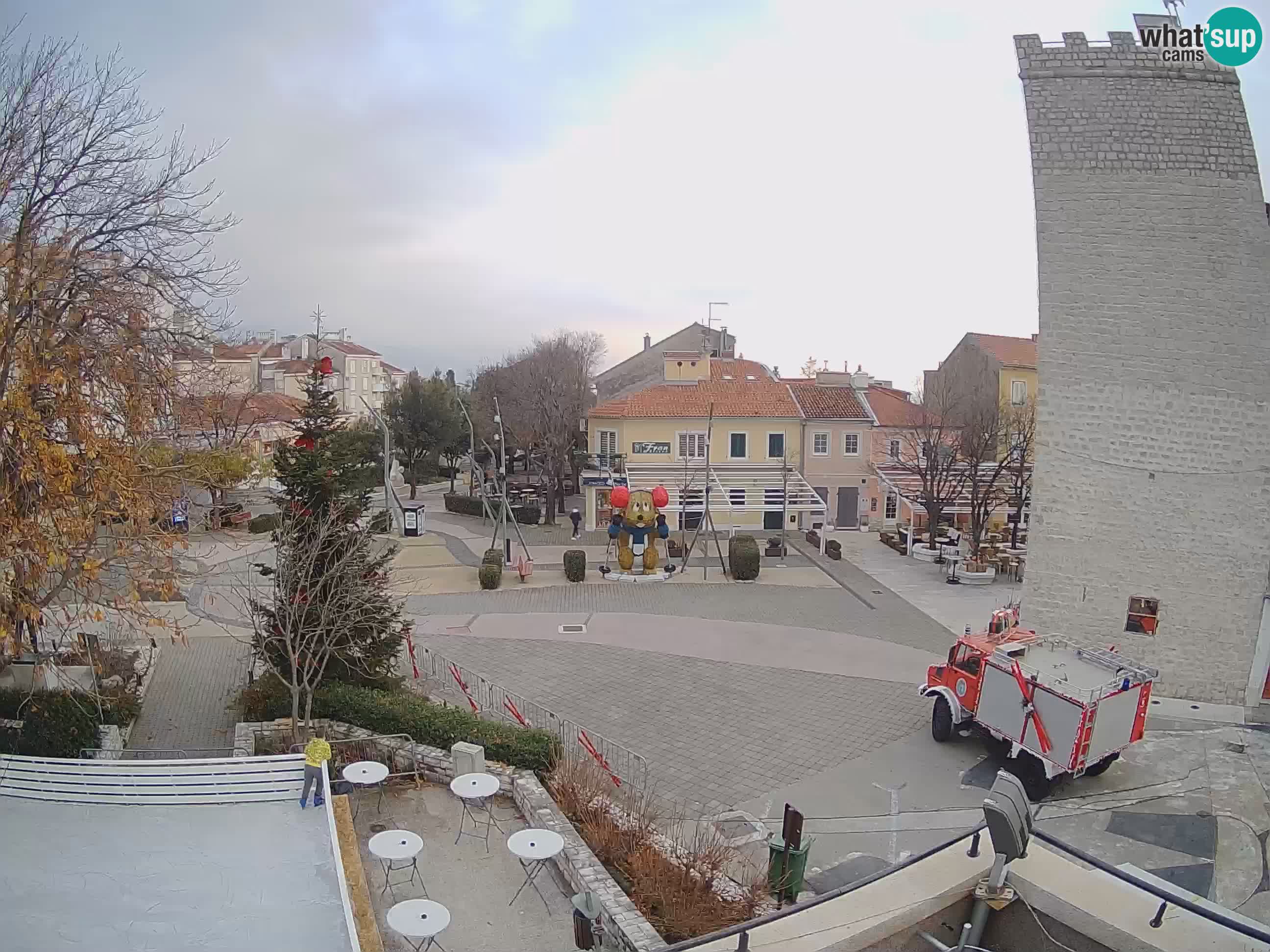 Webcam – Novi Vinodolski – Hauptstraße Hrvatskih Branitelja