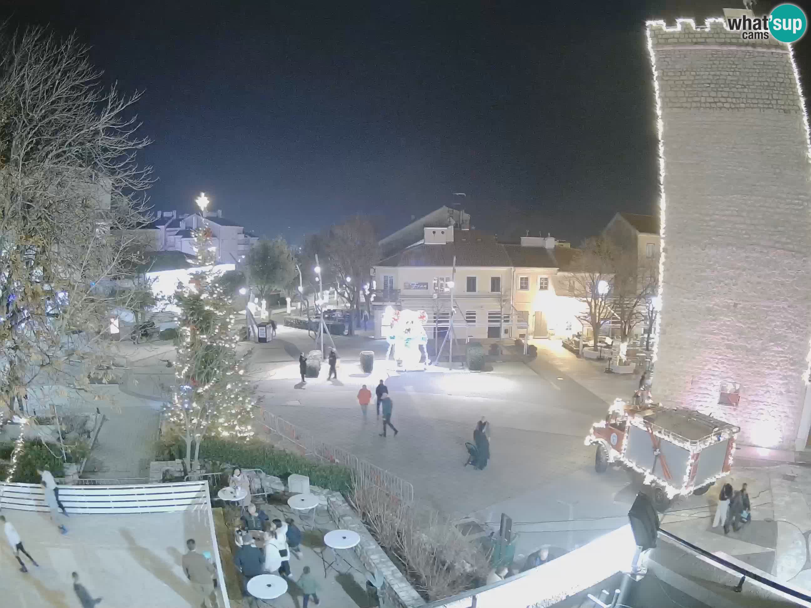 Webcam – Novi Vinodolski – Hauptstraße Hrvatskih Branitelja