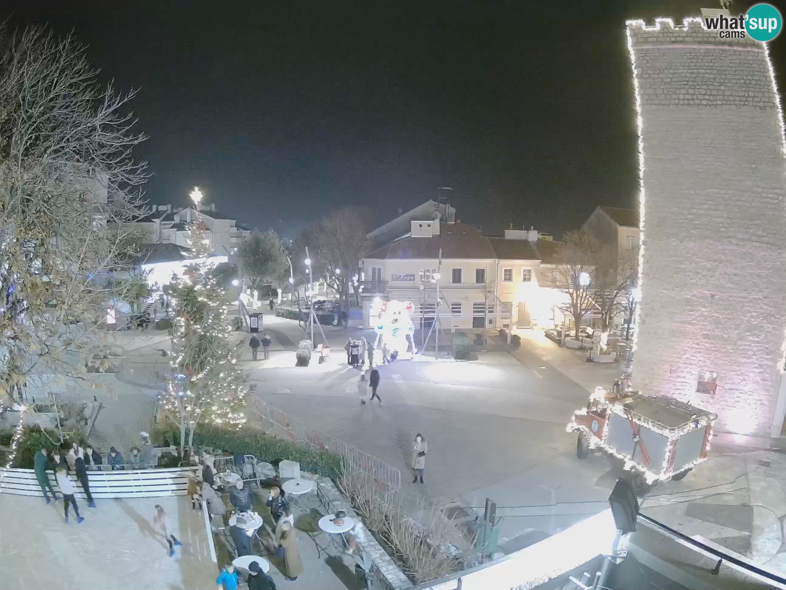 Webcam – Novi Vinodolski – Hauptstraße Hrvatskih Branitelja