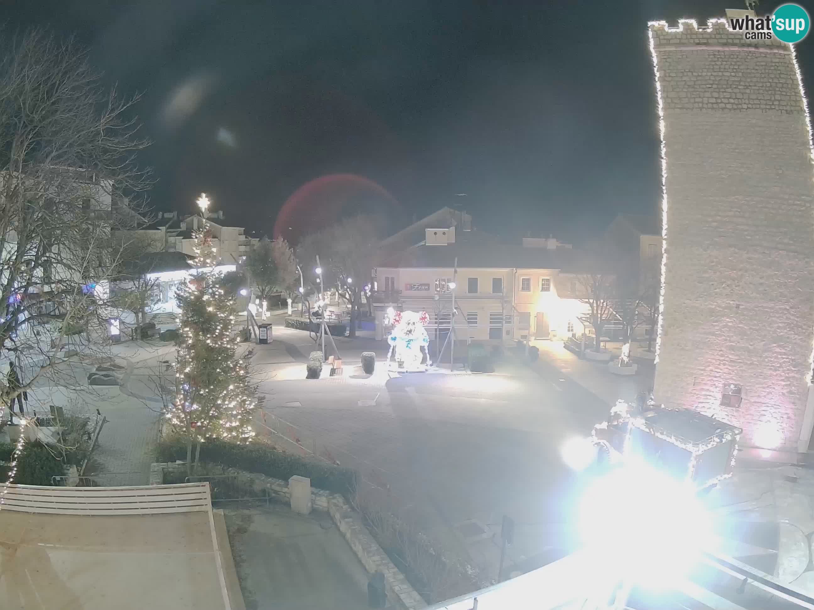 Webcam – Novi Vinodolski – Hauptstraße Hrvatskih Branitelja