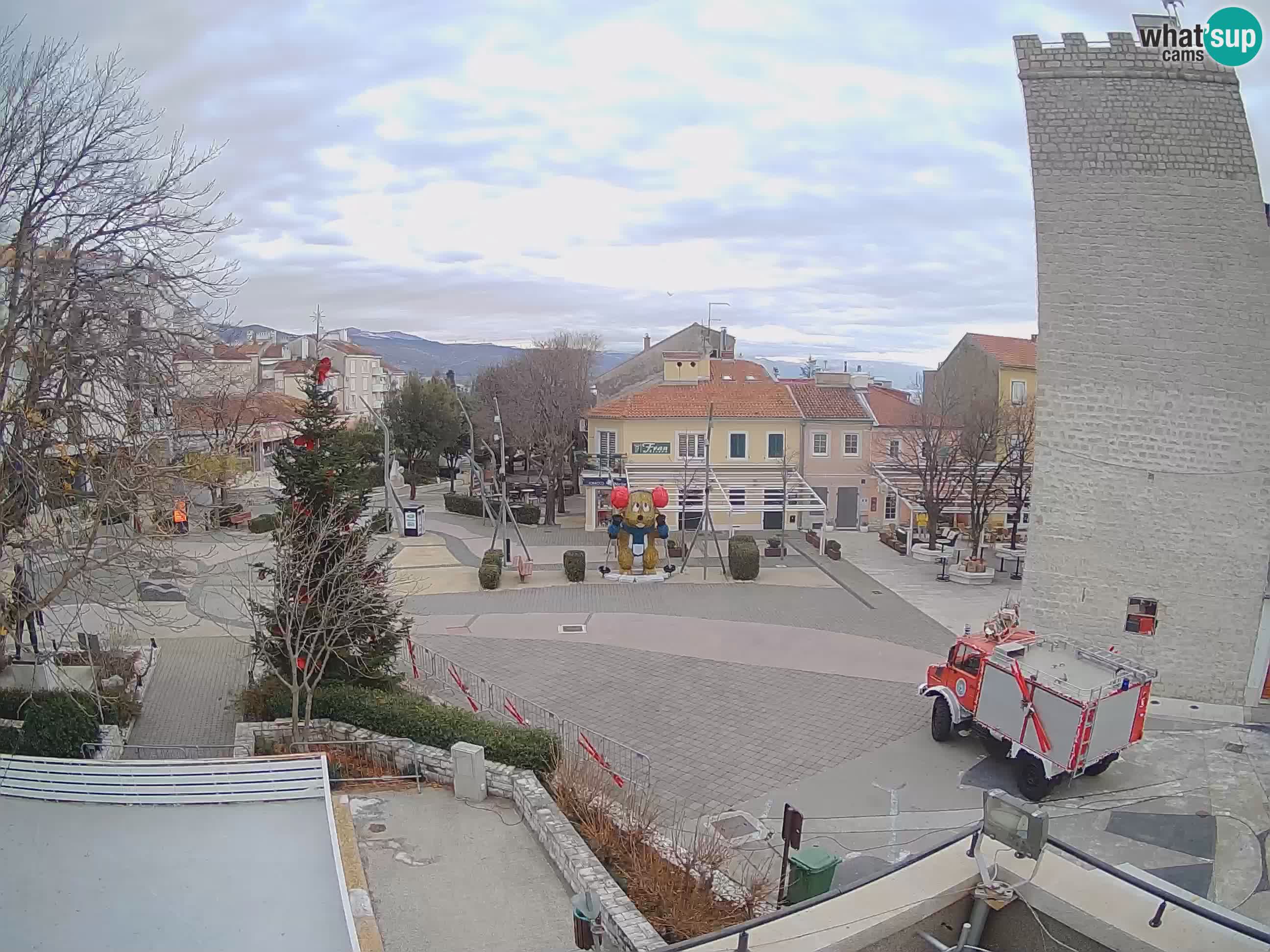 Webcam – Novi Vinodolski – Hauptstraße Hrvatskih Branitelja