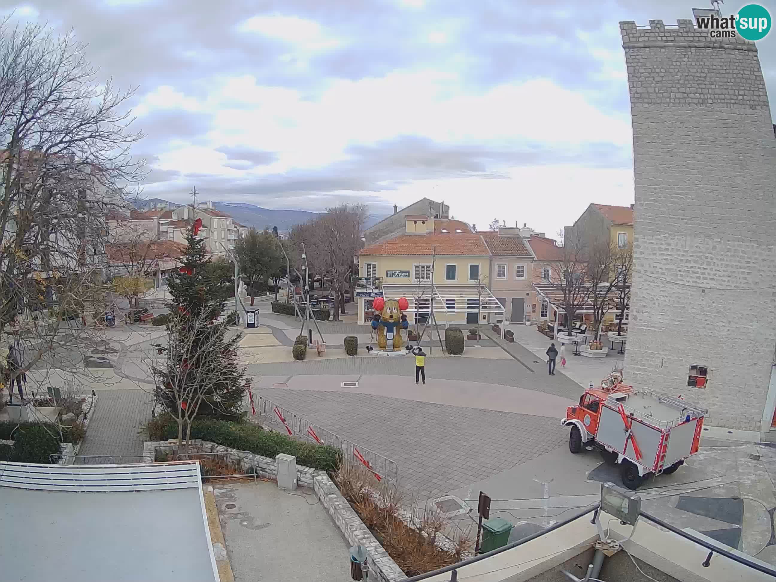 Webcam – Novi Vinodolski – Hauptstraße Hrvatskih Branitelja