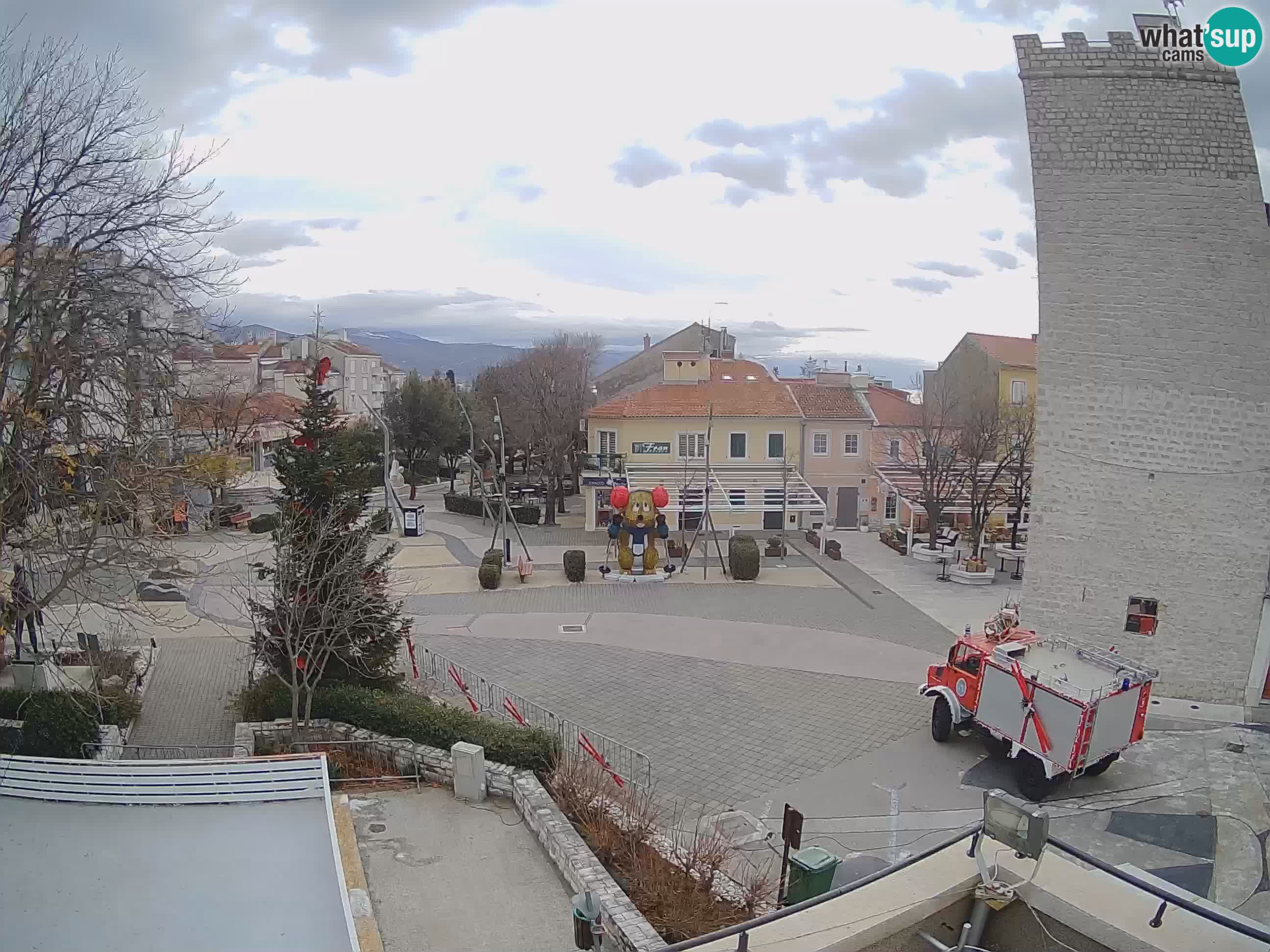 Webcam – Novi Vinodolski – Hauptstraße Hrvatskih Branitelja