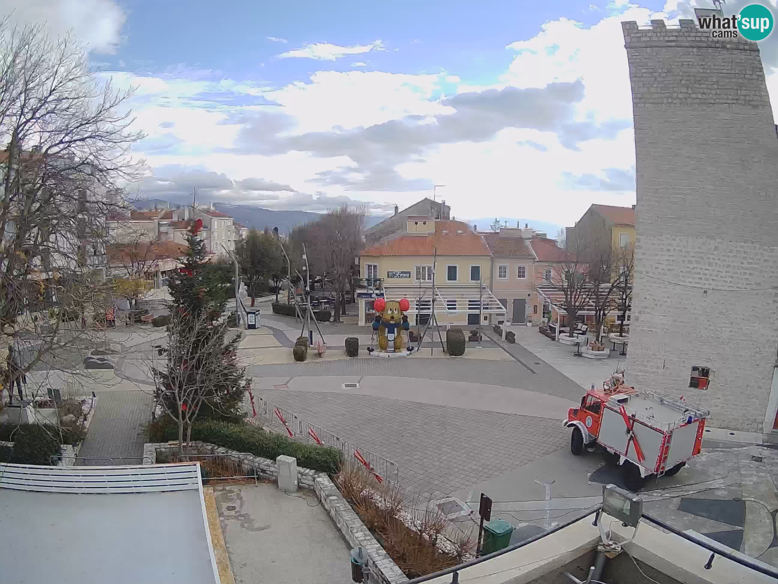 Webcam – Novi Vinodolski – Hauptstraße Hrvatskih Branitelja