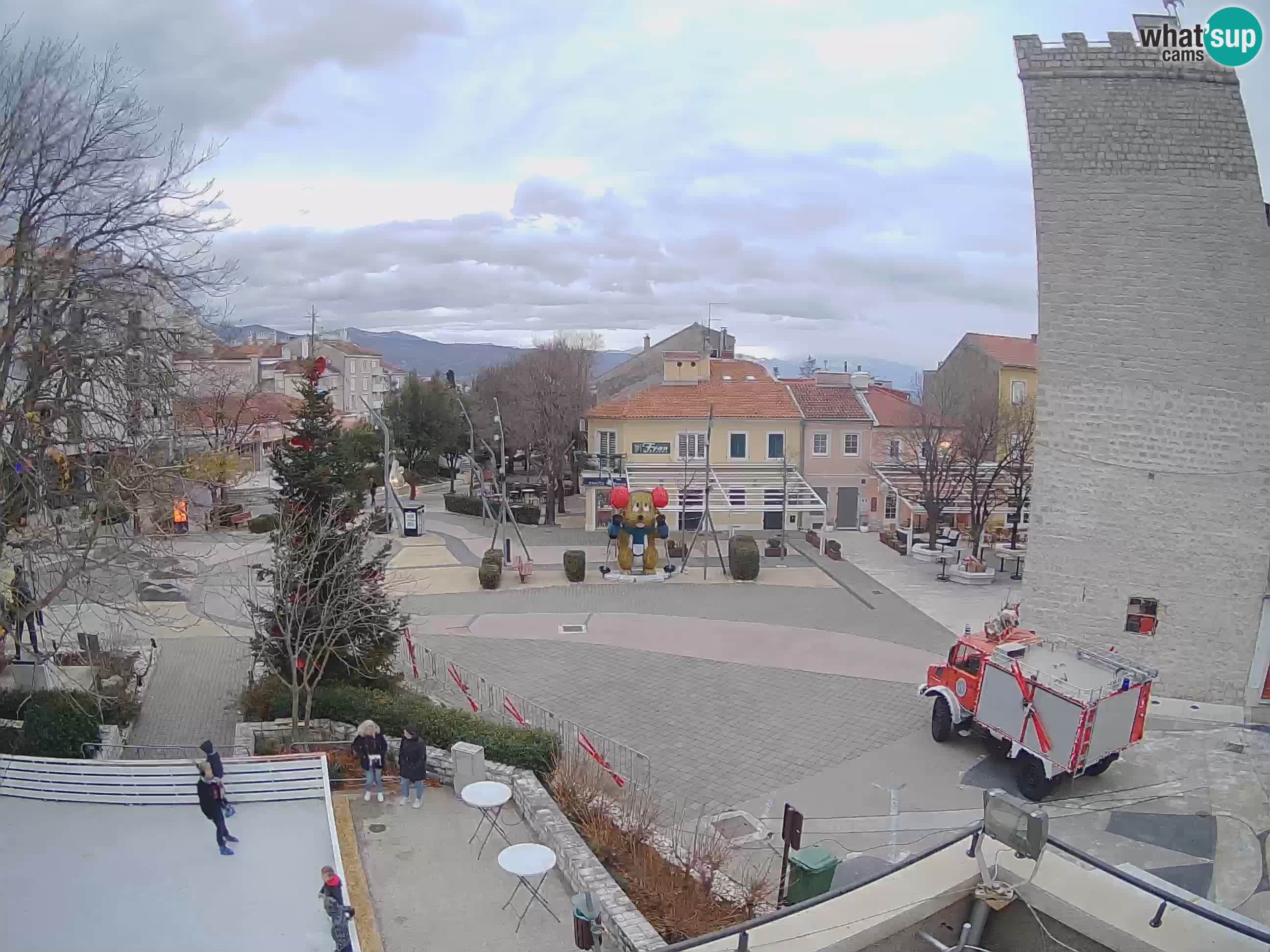 Webcam – Novi Vinodolski – Hauptstraße Hrvatskih Branitelja